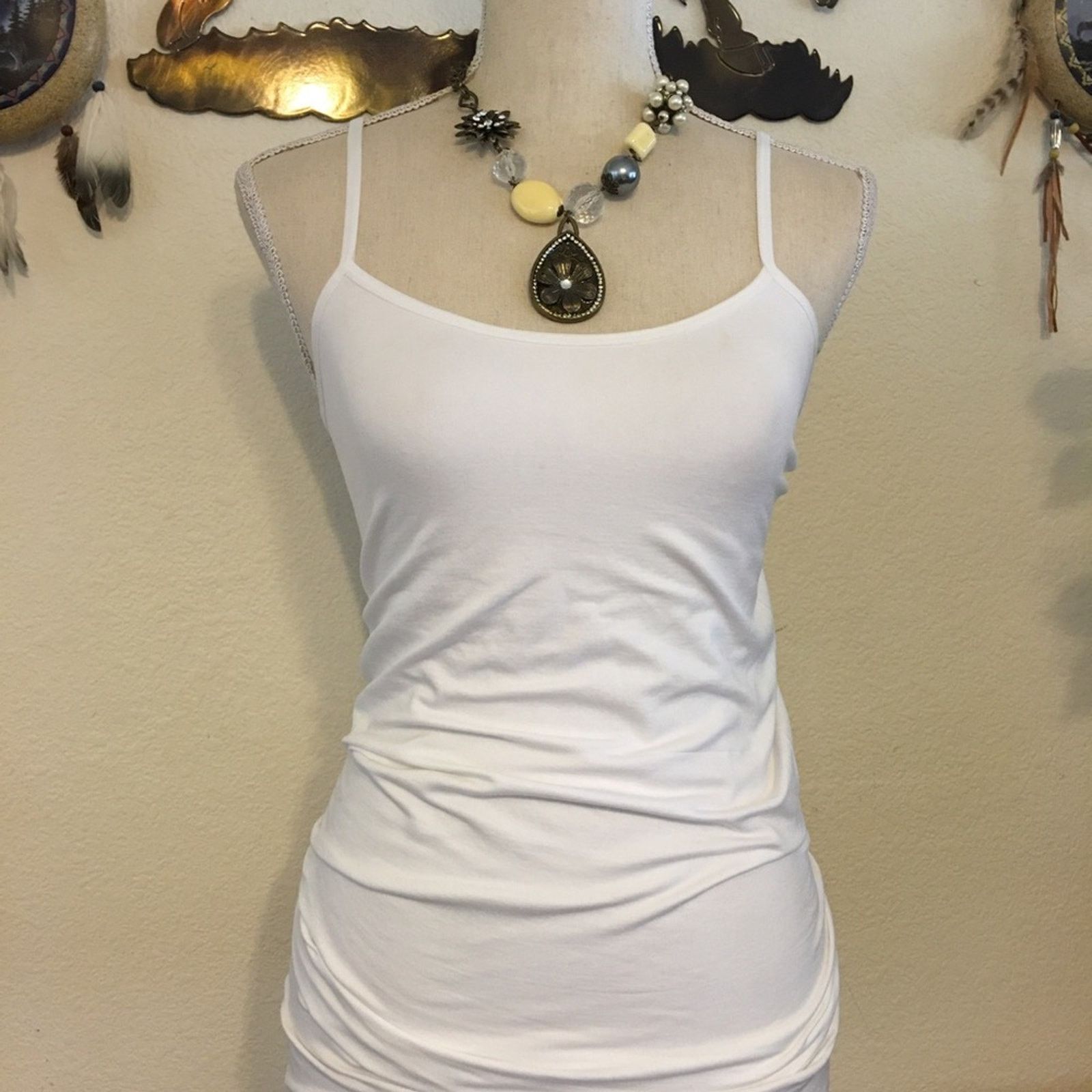 Jewelry Brass tone chunky bead statement necklace Size ONE SIZE - 4 Thumbnail
