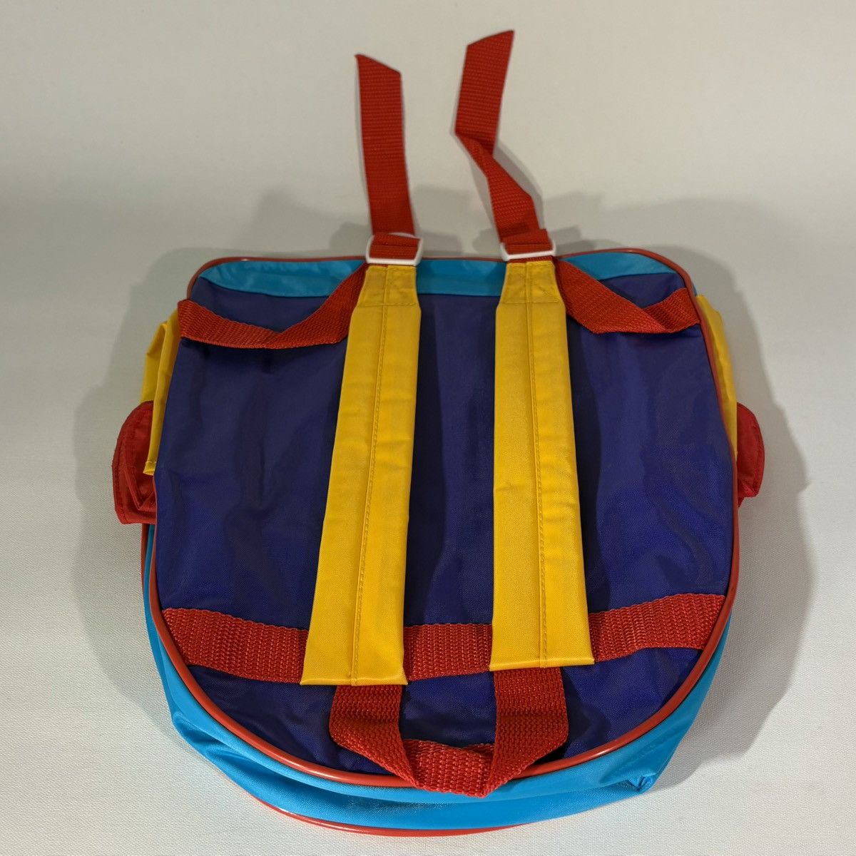 Vintage Vintage 90s Mr. Men Mr. Funny Kidz Biz Purple Green Backpack Size ONE SIZE - 16 Thumbnail