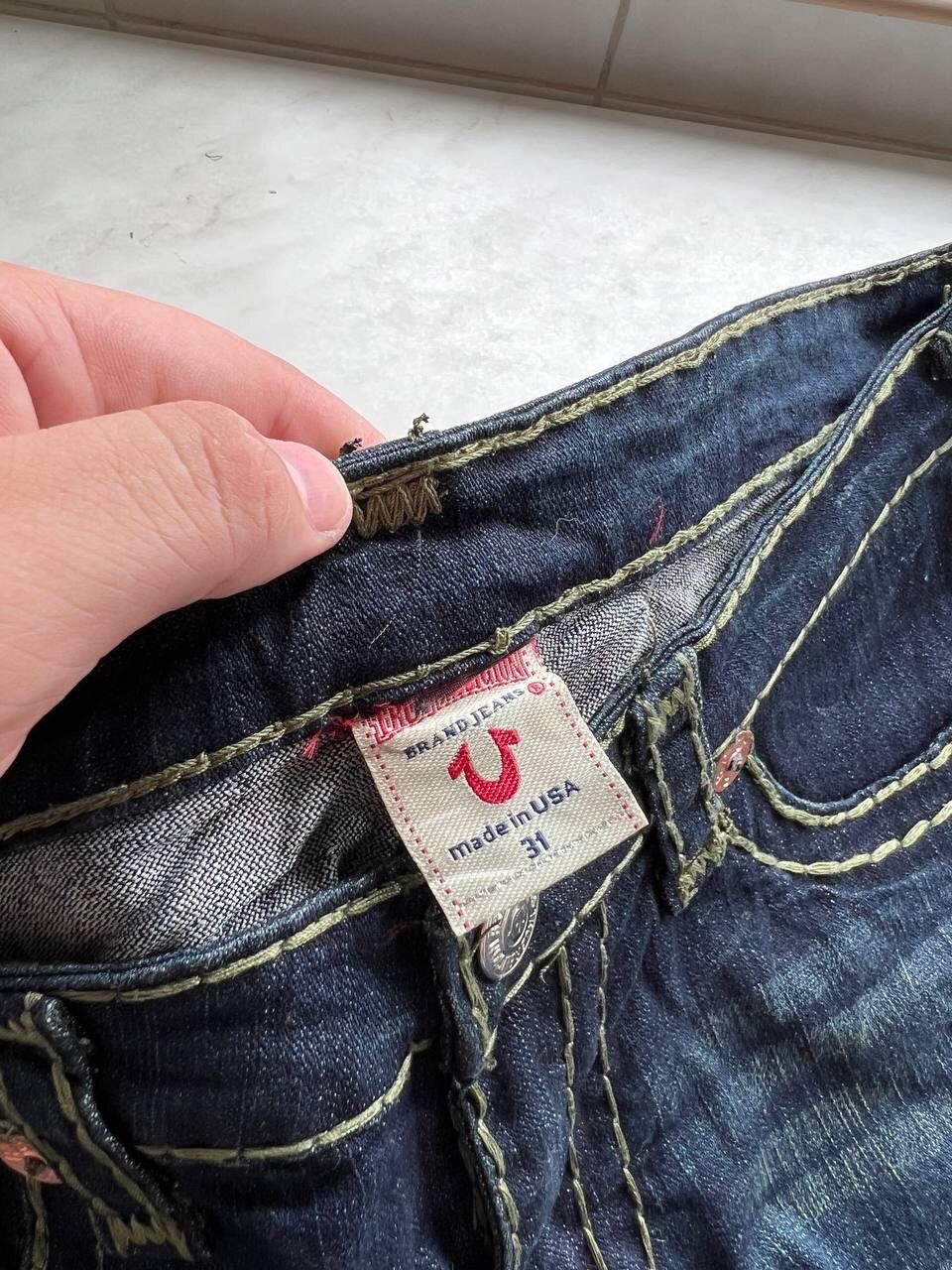 Women's vintage true religion jeans made in USA