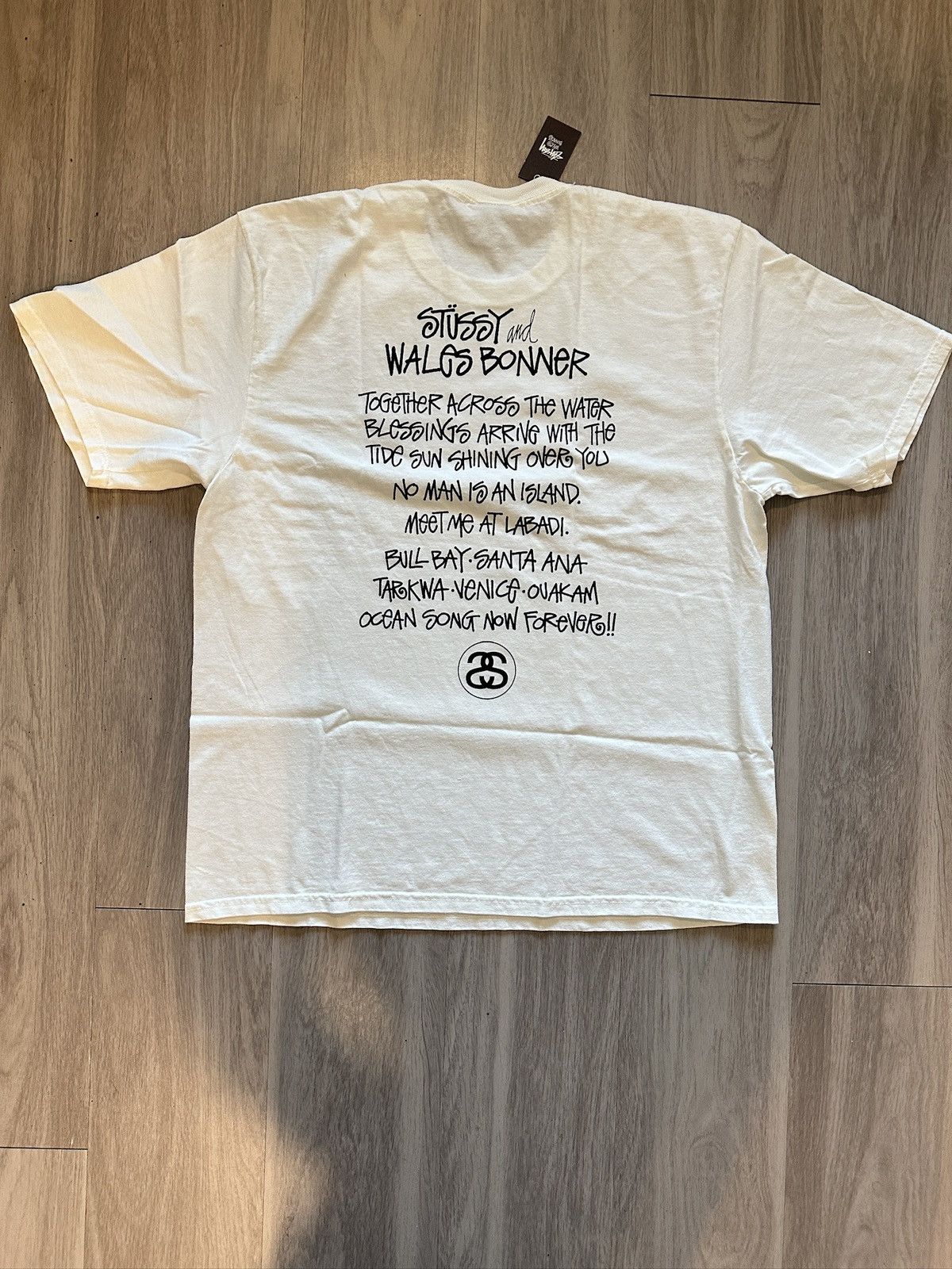 Stussy WALES BONNER OCEAN SONG TEE Size US XL / EU 56 / 4 - 3 Thumbnail