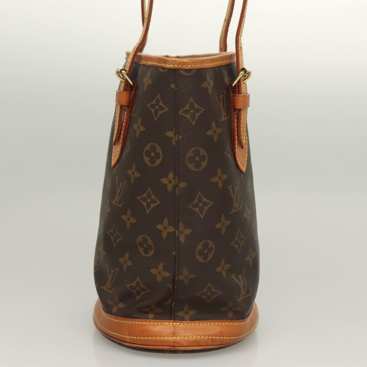 Louis Vuitton LOUIS VUITTON Monogram Bucket PM Shoulder Bag M42238 Size ONE SIZE - 3 Thumbnail