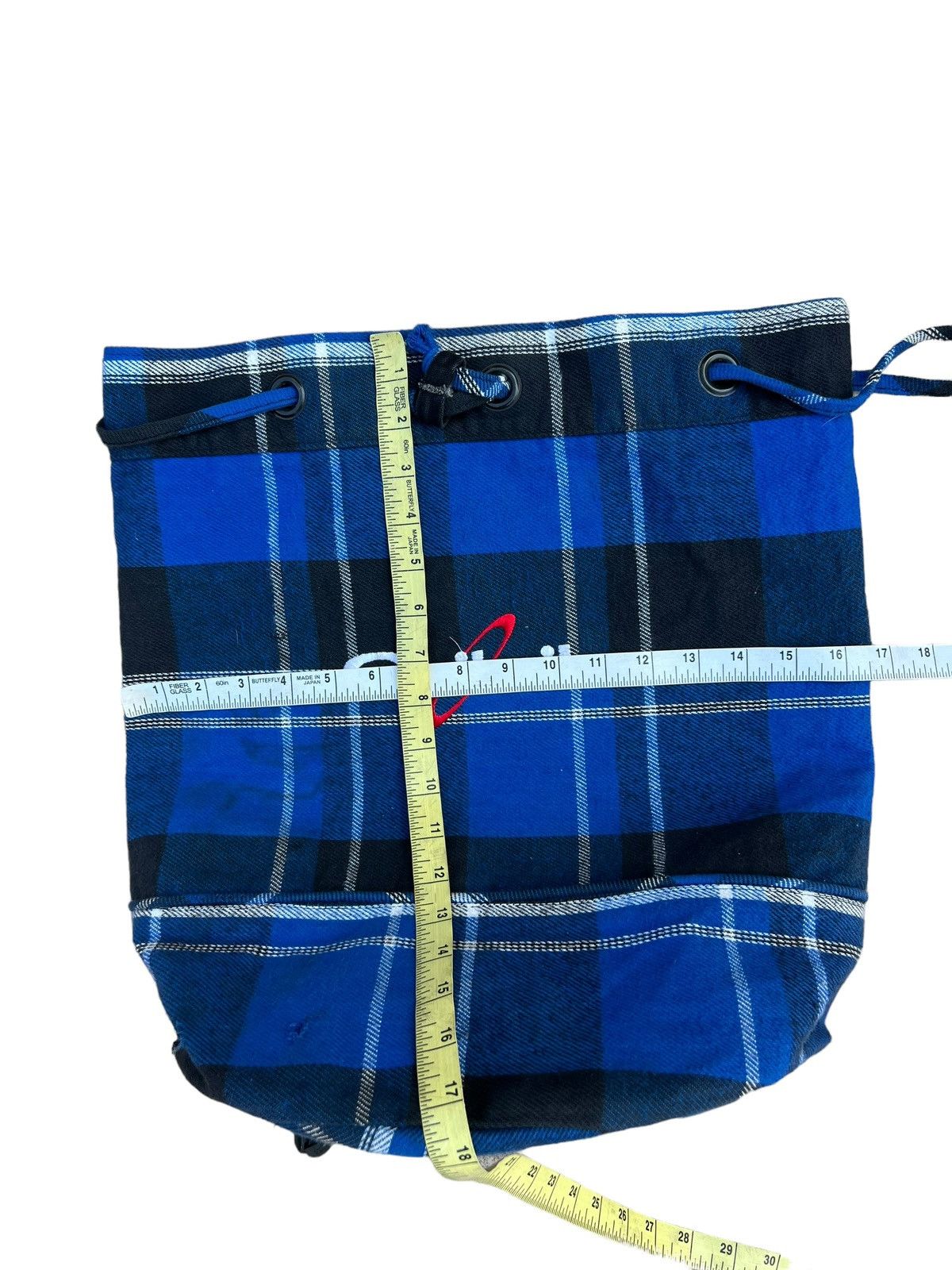 Quiksilver Vintage 80s 90s Quiksilver Tartan Spell Out Backpack Bag Size ONE SIZE - 17 Thumbnail