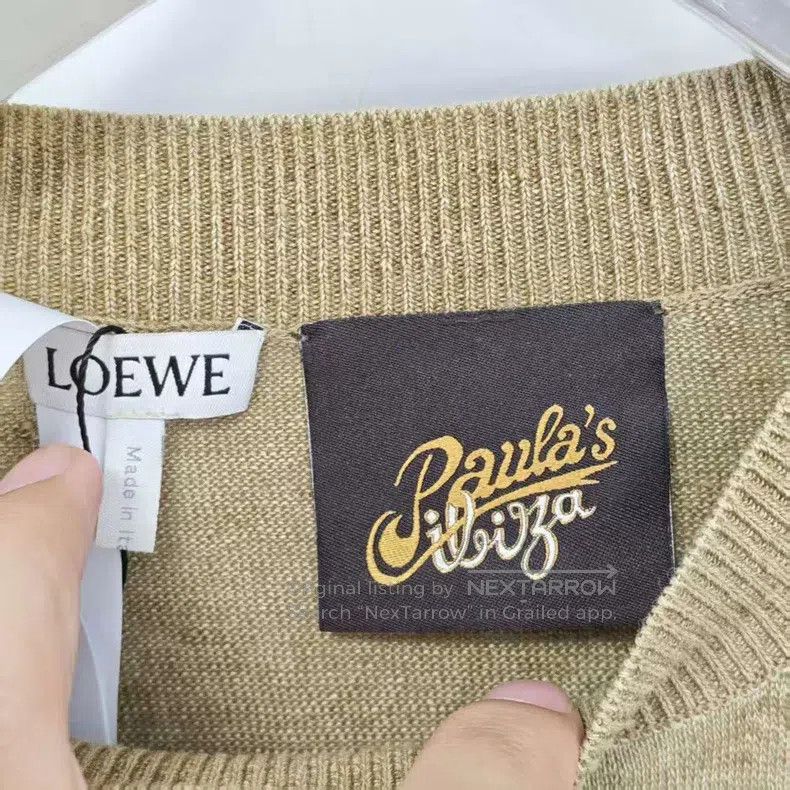 Loewe Loewe Co-branded Large Logo Knit Top Size M / US 6-8 / IT 42-44 - 2 Thumbnail