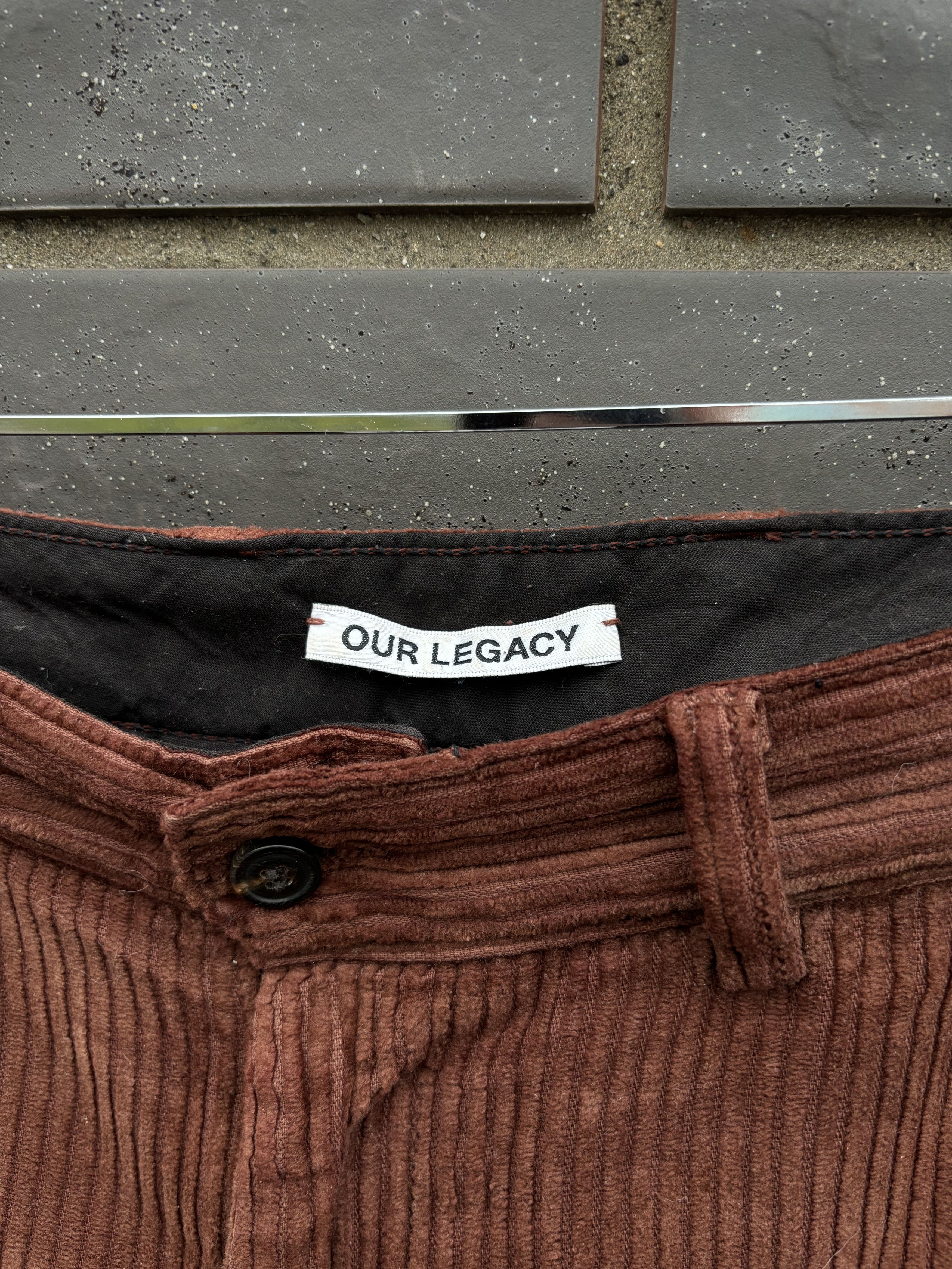 Our Legacy Our Legacy Corduroy Chinos Pants Size US 32 / EU 48 - 2 Thumbnail
