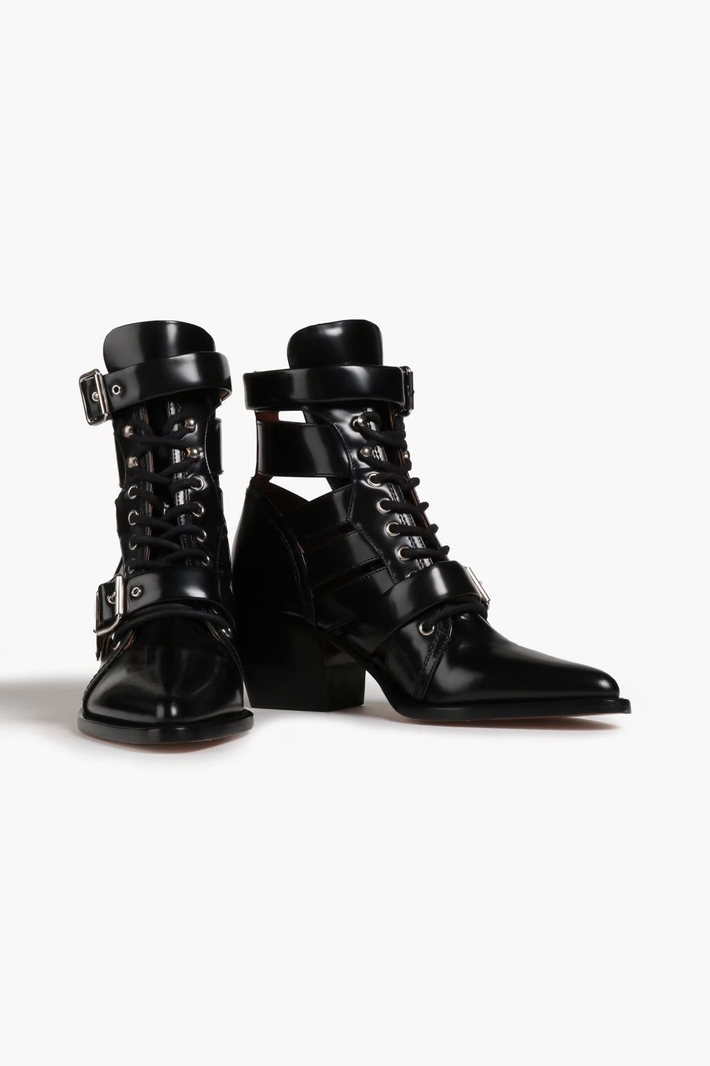 Chloe o1y0825 Ankle Boots in Black Size US 6 / IT 36 - 4 Thumbnail
