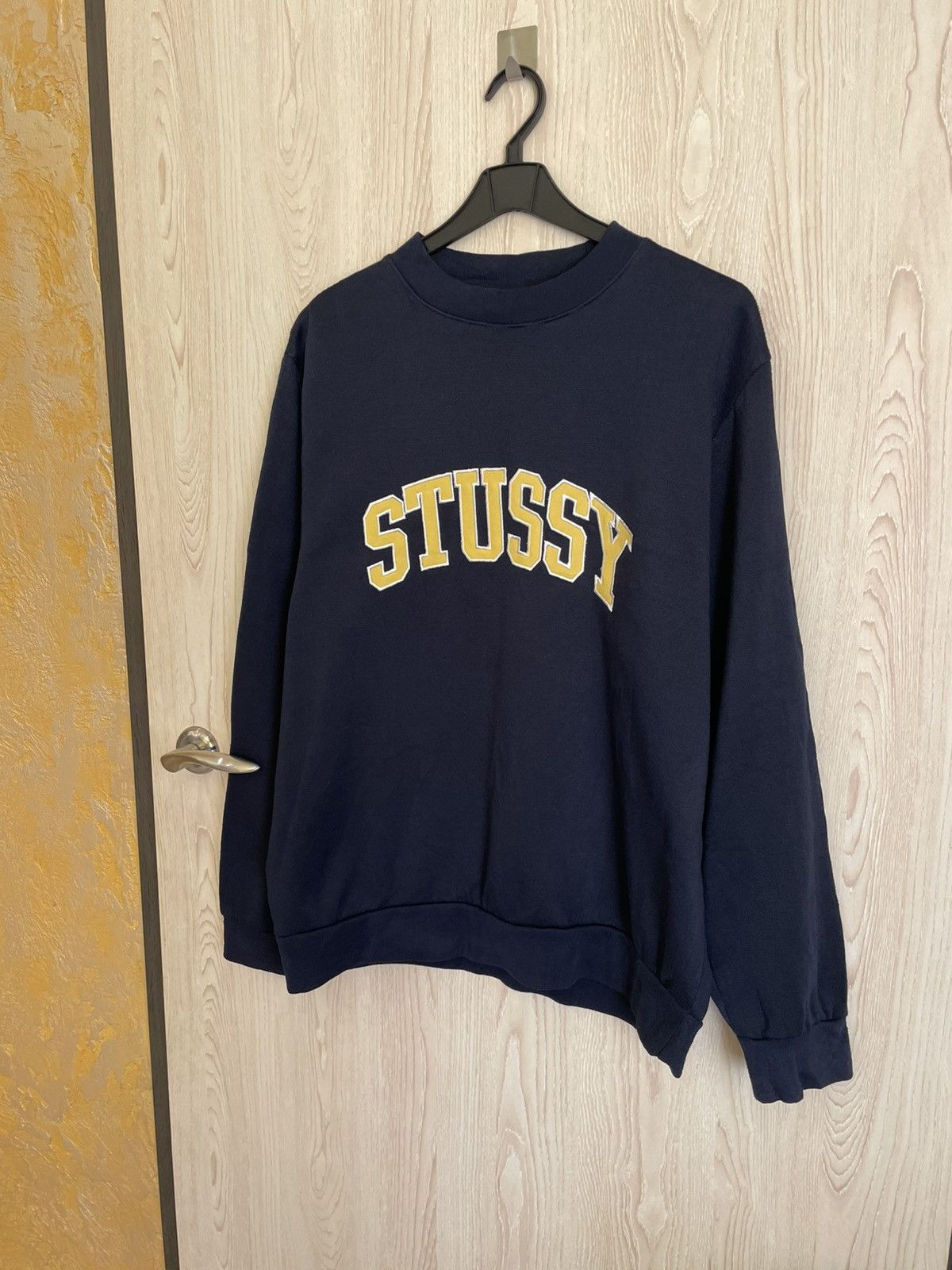 Stussy Vintage sweatshirt dense Stussy big logo Size US L / EU 52-54 / 3 - 2 Thumbnail