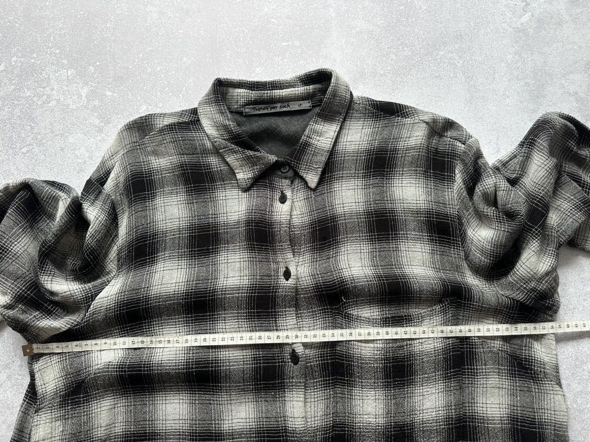 Transit TRANSIT PAR SUCH 4 OFF WHITE CHECK LONG SHIRT Size S / US 4 / IT 40 - 9 Thumbnail