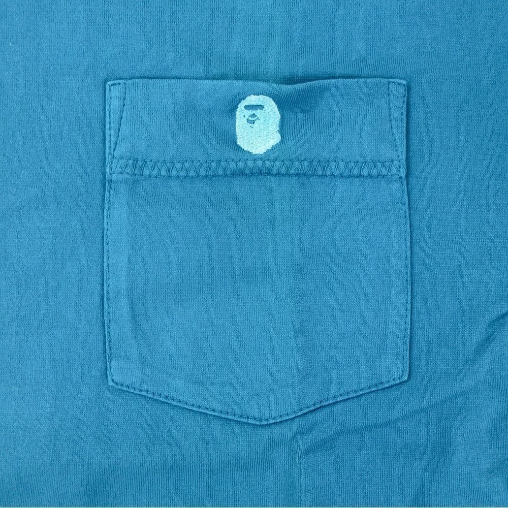 Bape One Point Overdye Pocket Tee Size US M / EU 48-50 / 2 - 4 Thumbnail