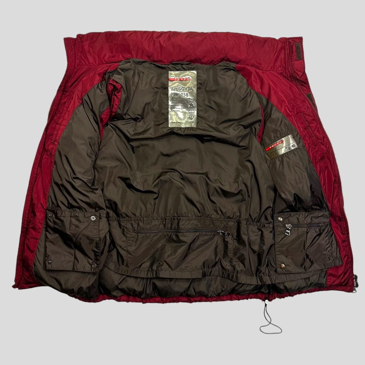 Prada Prada Sport AW00 Nylon Down Tech Gilet Puffer - IT48 (M/L) Size US M / EU 48-50 / 2 - 6 Thumbnail