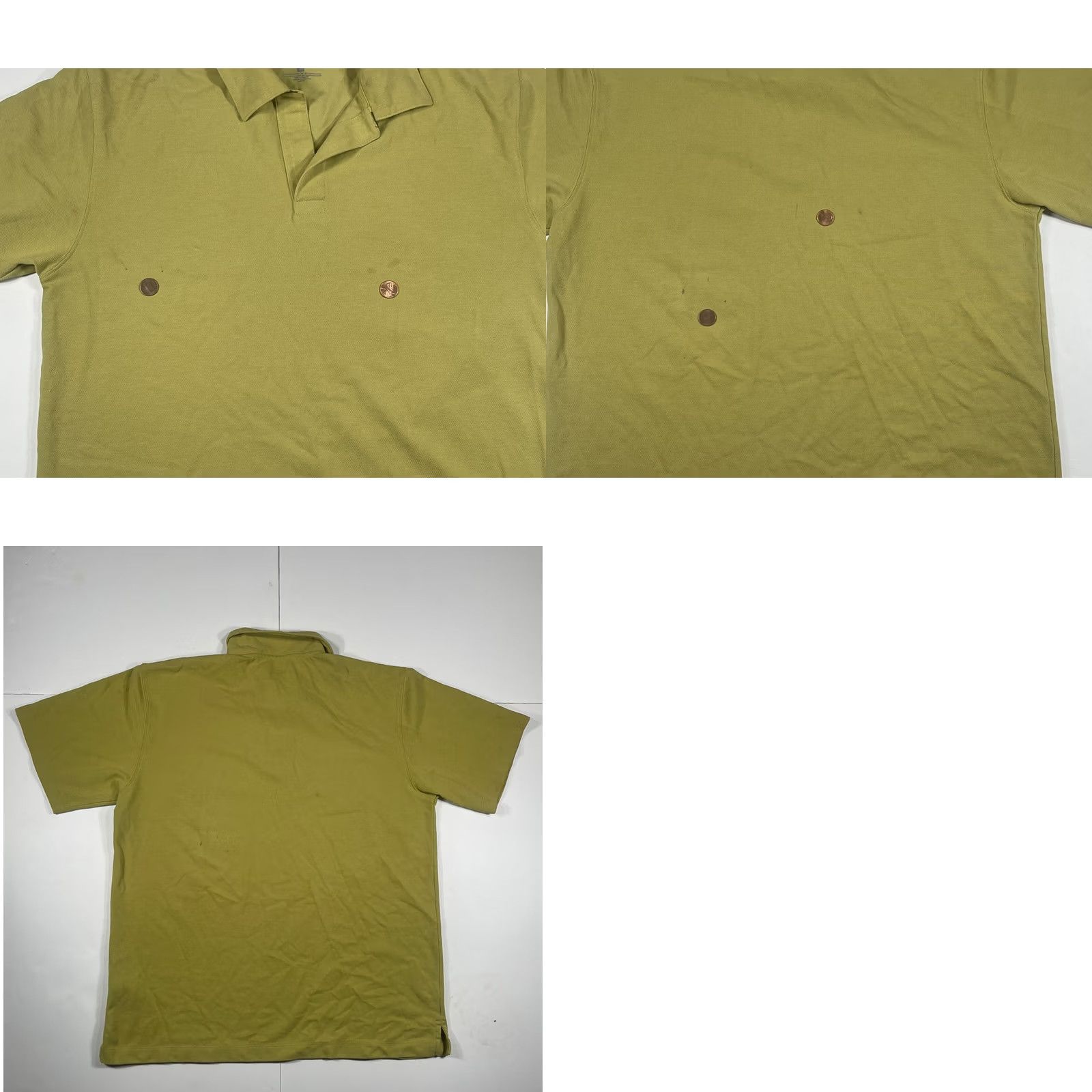 Patagonia Patagonia Polo Golf Tennis Shirt Mens Size M Yellow Solid Collar Short Sleeve Size US M / EU 48-50 / 2 - 8 Thumbnail