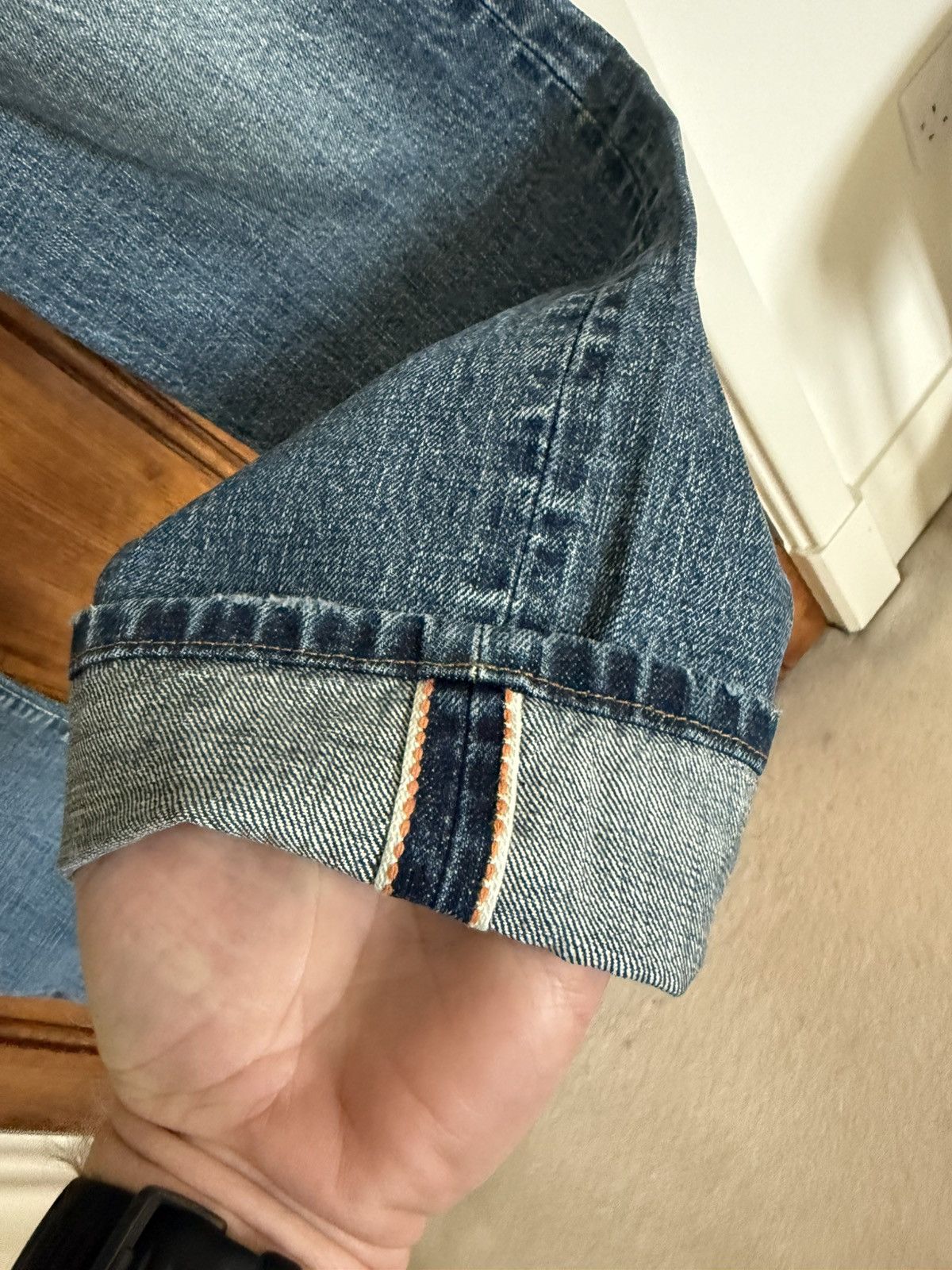 Saint Laurent Paris Saint Laurent ss16 selvedge d10 jeans surf sound 36 crash Size US 36 / EU 52 - 10 Thumbnail