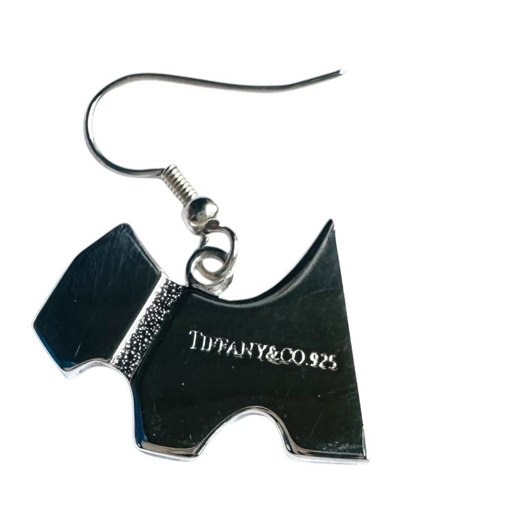 Tiffany & Co. TIFFANY & CO. Earrings Pendant Scottie Terrier Dog Sterling Size ONE SIZE - 3 Thumbnail