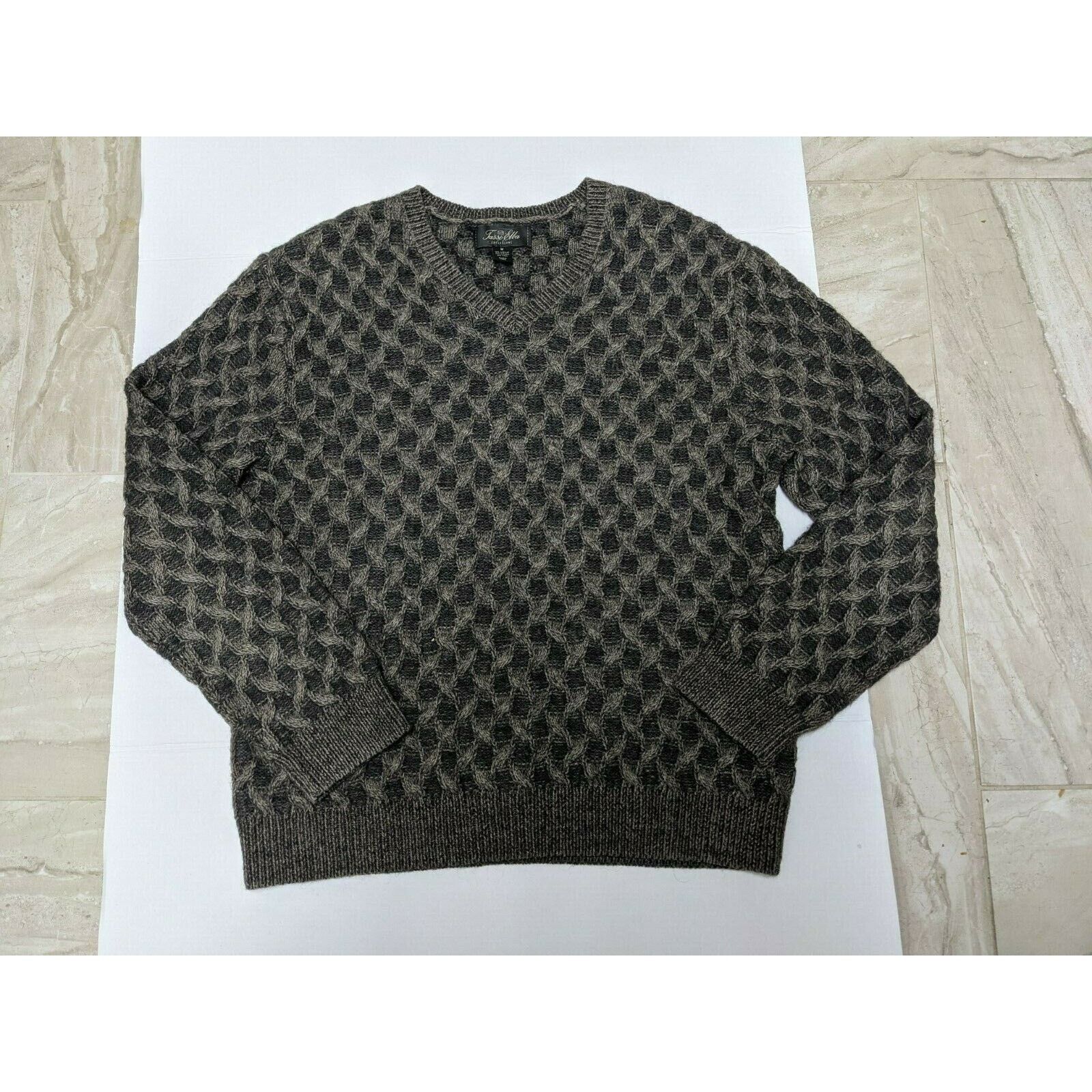 Tasso Elba S.P.A Tasso Elba Collezione Alpaca Blend Sweater size M Size US M / EU 48-50 / 2 - 1 Thumbnail