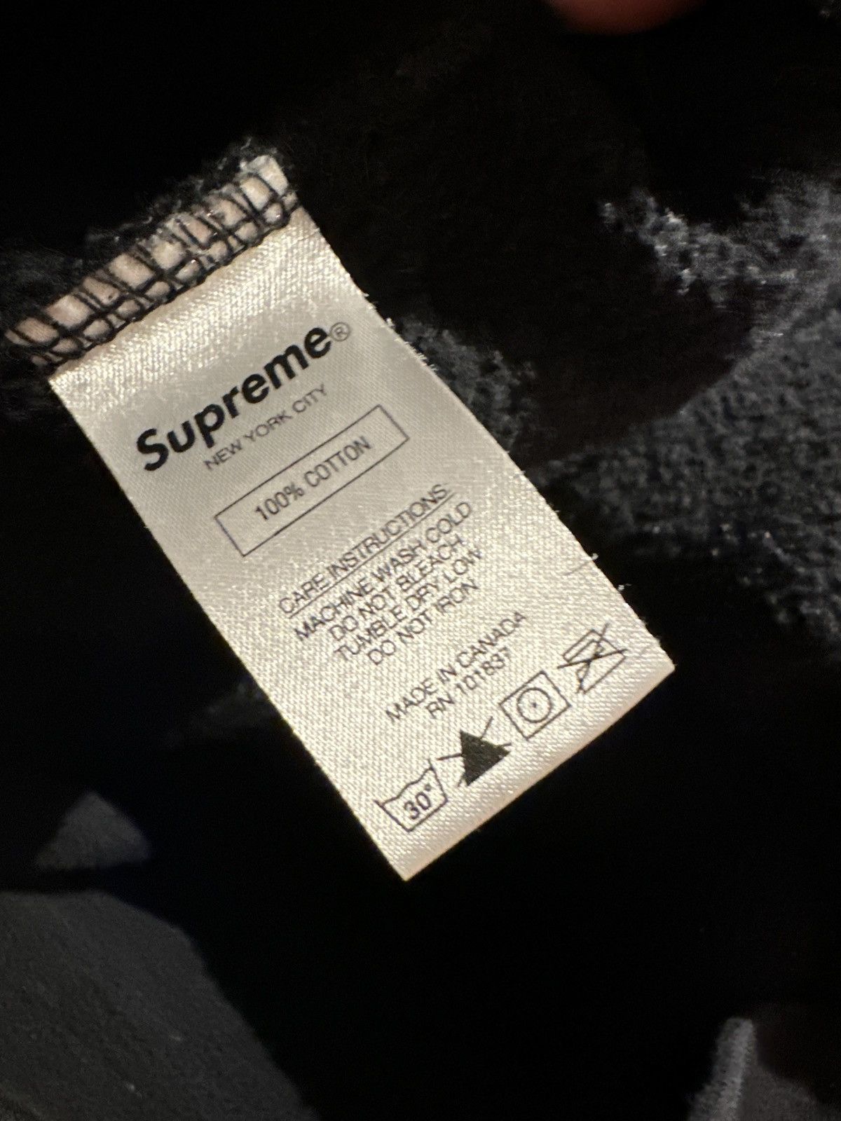 Supreme Supreme SS20 Underline Crewneck in Black Size US M / EU 48-50 / 2 - 5 Thumbnail