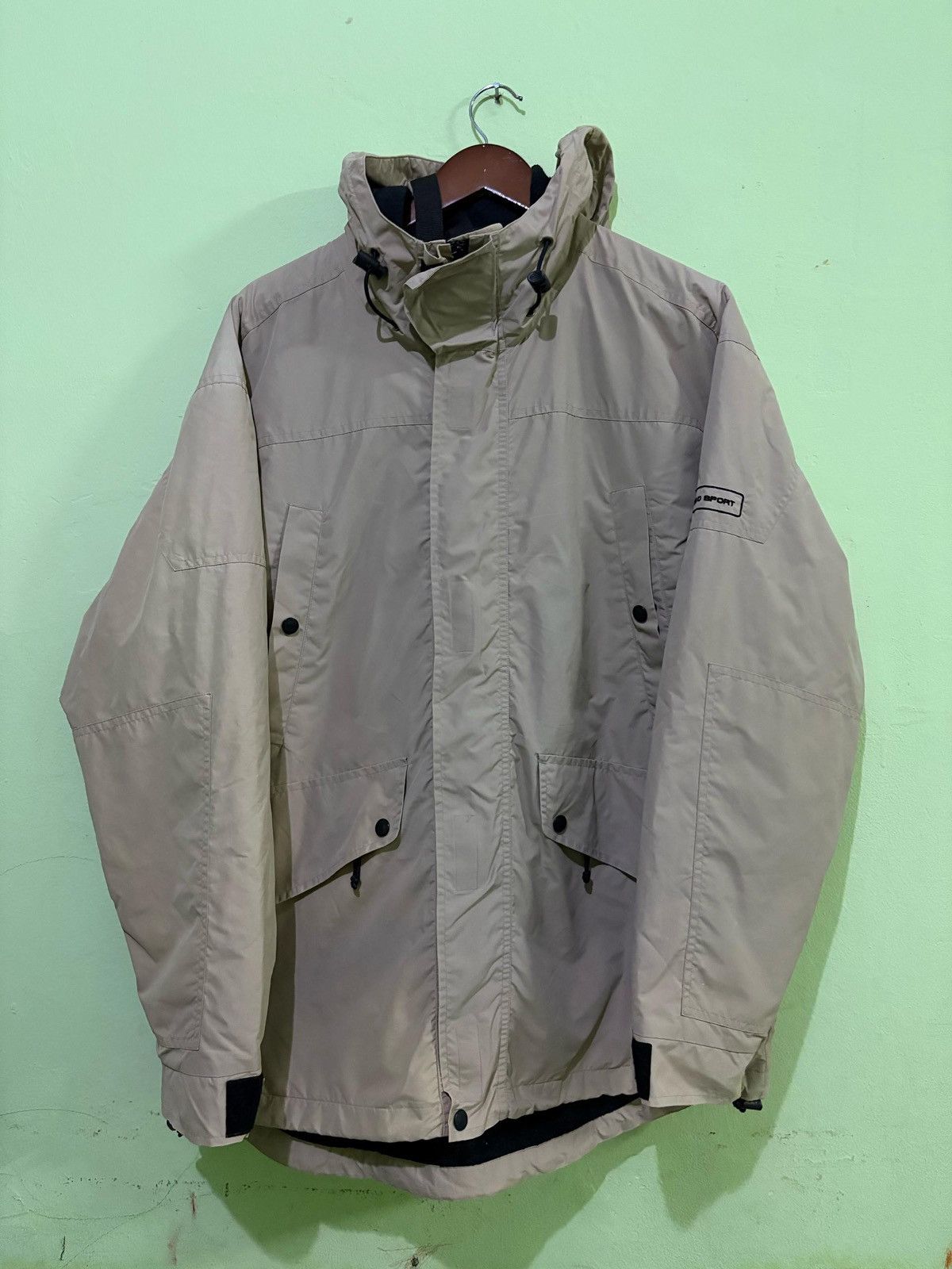 Vintage Polo Sport Ralph Lauren Light Jacket With Hooded