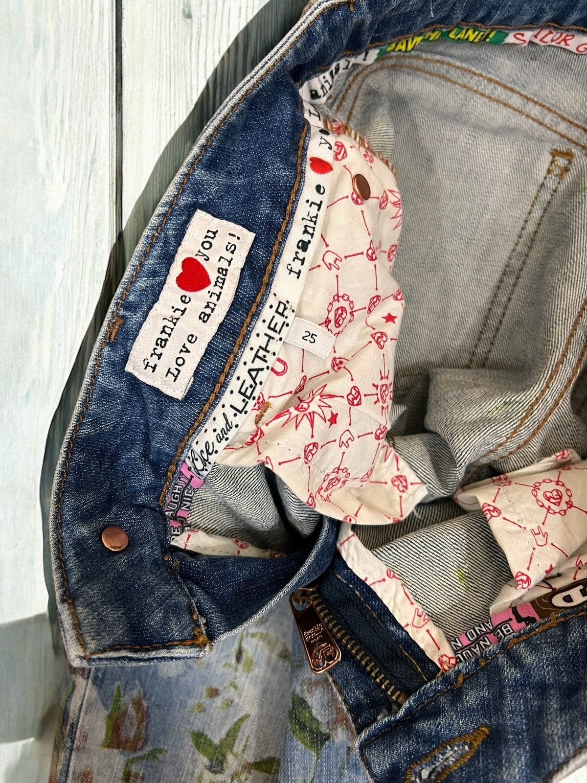 Frankie Morello Frankie Morello new jeans size 25 Size 25" / US 0 / IT 36 - 6 Thumbnail