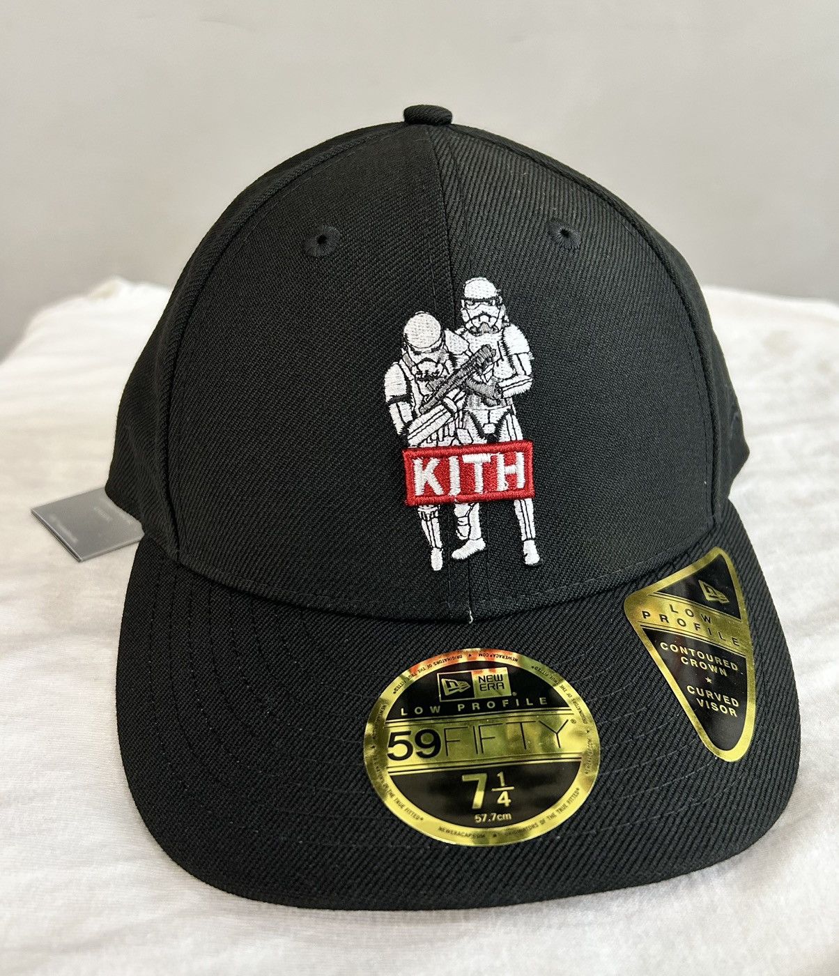 Kith × Star Wars KITH X STAR WARS Stormtrooper Low Profile Hat Size 7 1/2 NEW Size ONE SIZE - 1 Thumbnail
