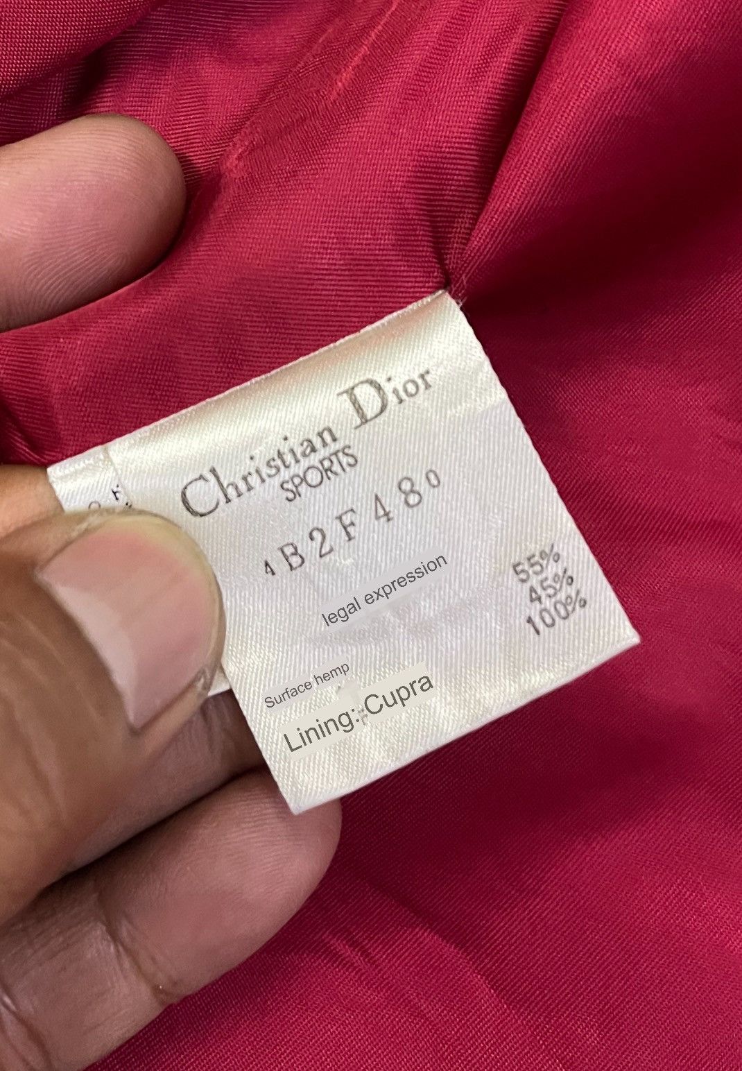 Christian Dior Monsieur Christian Dior Sport Old Printed Vest Size US M / EU 48-50 / 2 - 16 Thumbnail