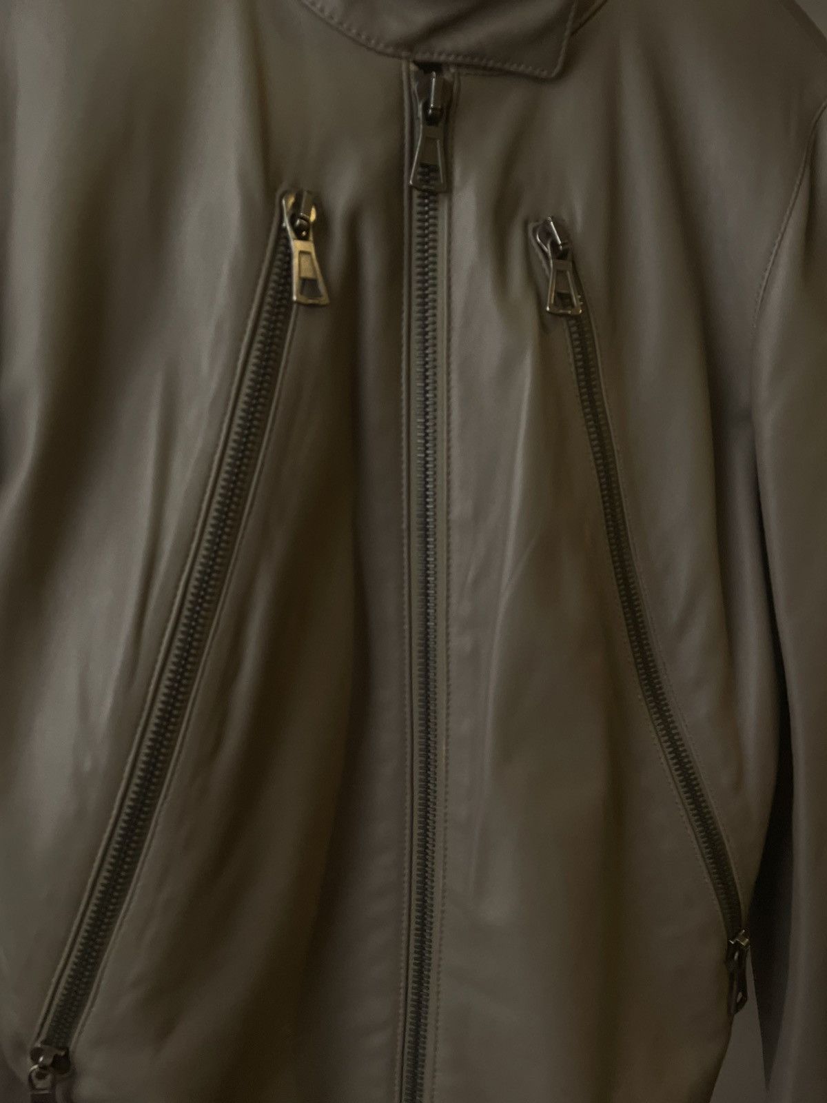 Maison Margiela Maison Martin Margiela 5 zip Leather Jacket Size S / US 4 / IT 40 - 3 Thumbnail