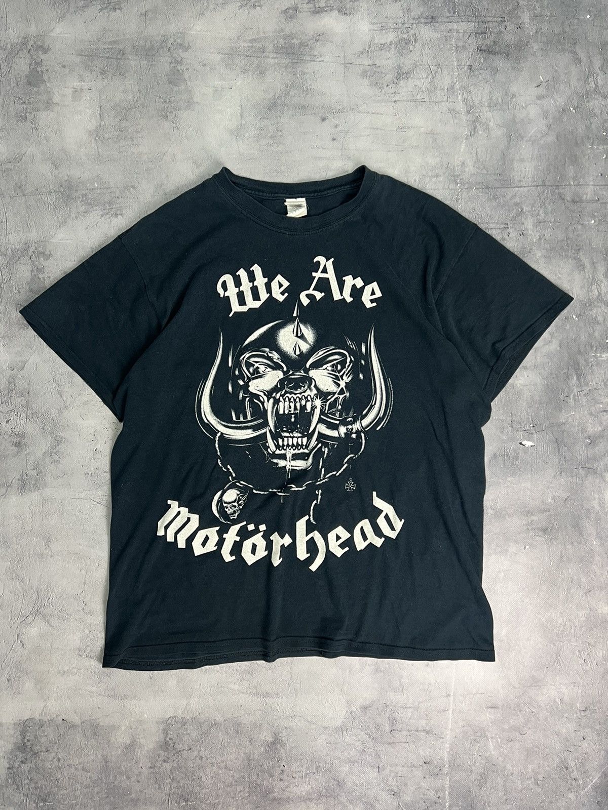 Band Tees × Gildan Vtg Motörhead Rock T Shirt Y2k Size US L / EU 52-54 / 3 - 1 Thumbnail