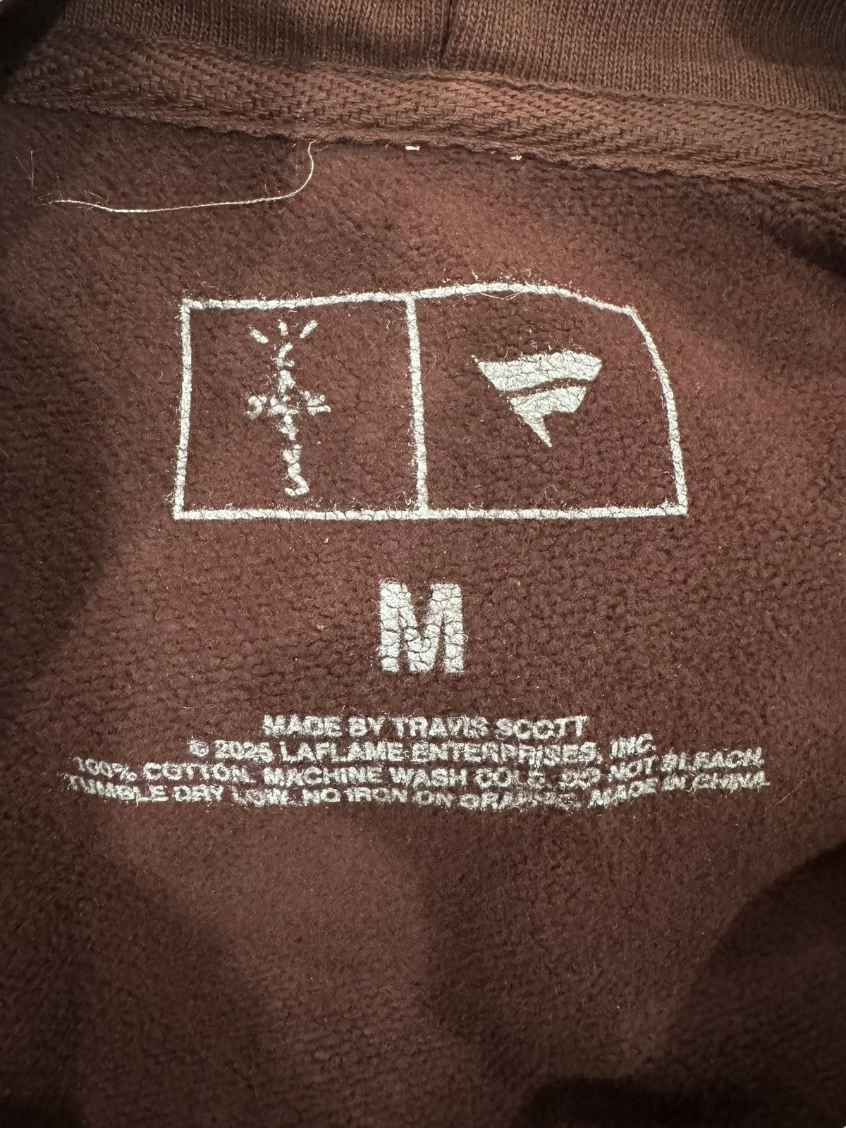 Travis Scott Travis Scott Fanatics Fest Exclusive HOU Teams Hoodie Red Size US M / EU 48-50 / 2 - 5 Thumbnail