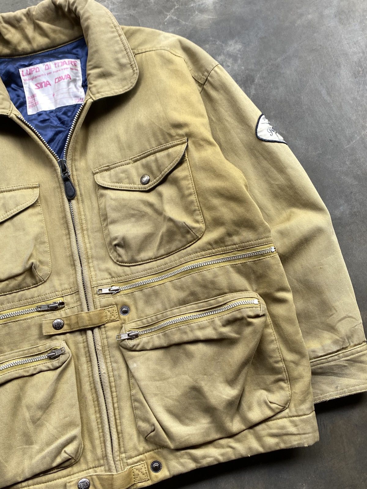 If Six Was Nine × Japanese Brand × Vintage 🔥VTG 90’S LUPO DI MARE ITALIAN HUNTING JACKET 🔥 Size US M / EU 48-50 / 2 - 2 Thumbnail