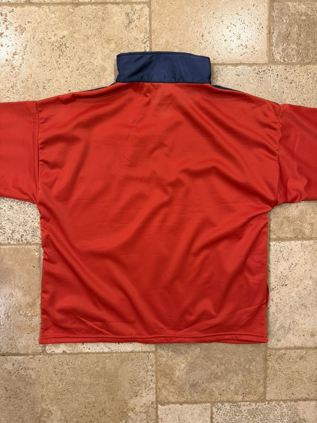 USA Olympics Vintage USA 2012 London Olympics Red Pullover Quarter Zip Size US XL / EU 56 / 4 - 9 Thumbnail