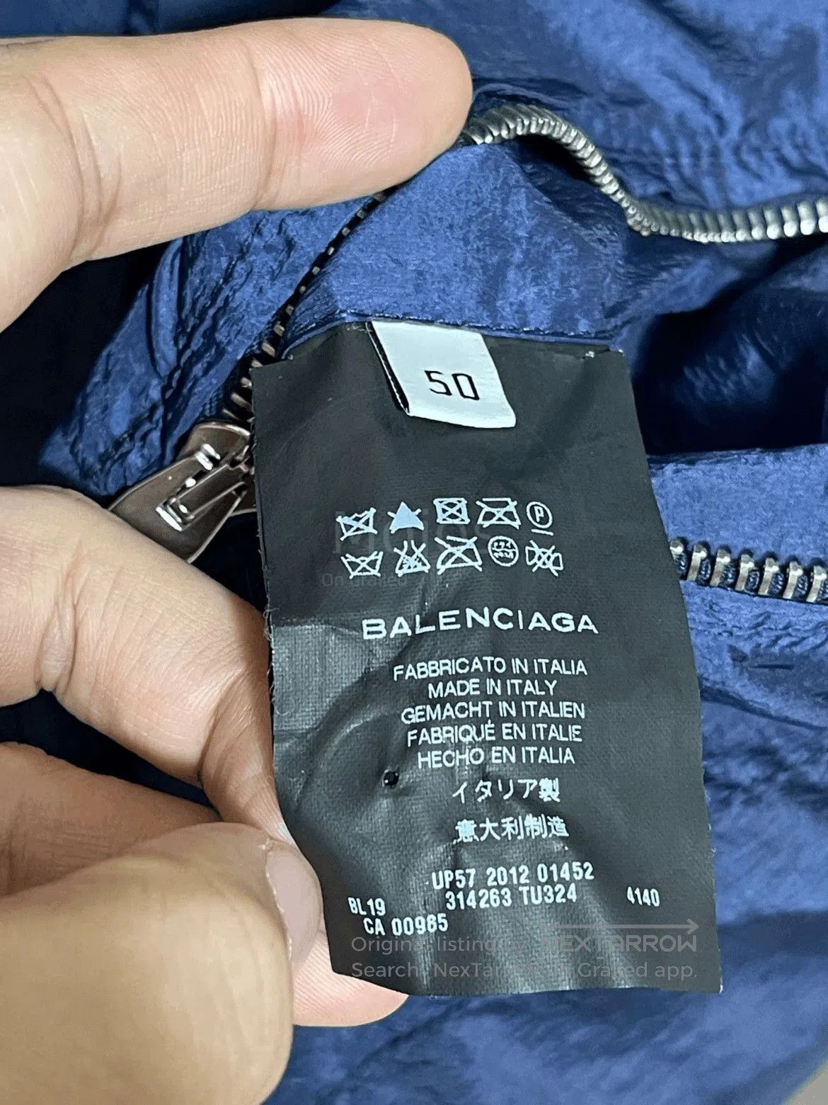 Balenciaga Sz 50 Balenciaga Multi-zip Jacket. Size US M / EU 48-50 / 2 - 7 Thumbnail