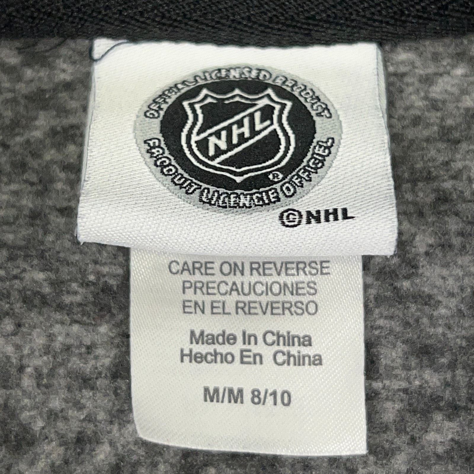 NHL Las Vegas Golden Knights 1/4 Zip Sweater Gray Womens M Size M / US 6-8 / IT 42-44 - 5 Thumbnail