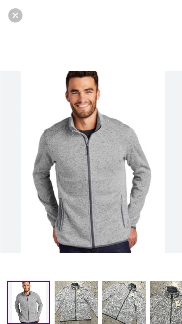 Faherty Faherty Full Zip Fleece Sweater MKH2342 Large Size US L / EU 52-54 / 3 - 1 Thumbnail