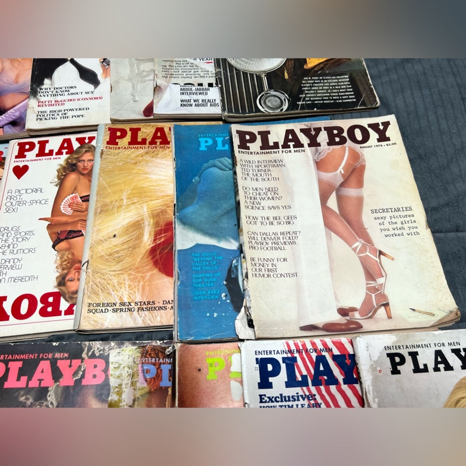 Playboy Vintage 1960s, 70s 80’s Mixed Playboy 29CT Magazine Lot RARE Size ONE SIZE - 4 Thumbnail