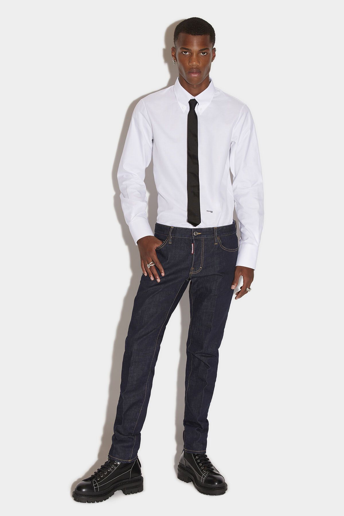 Dsquared2 DSQUARED2 Dark Rinse Wash SLIM JEANS Size 46 EUR | 30 US Size US 30 / EU 46 - 5 Thumbnail