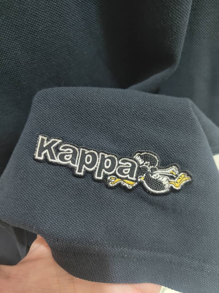 Vintage Vintage KAPPA Sports Duck Fleece polo black polo Size US L / EU 52-54 / 3 - 2 Thumbnail