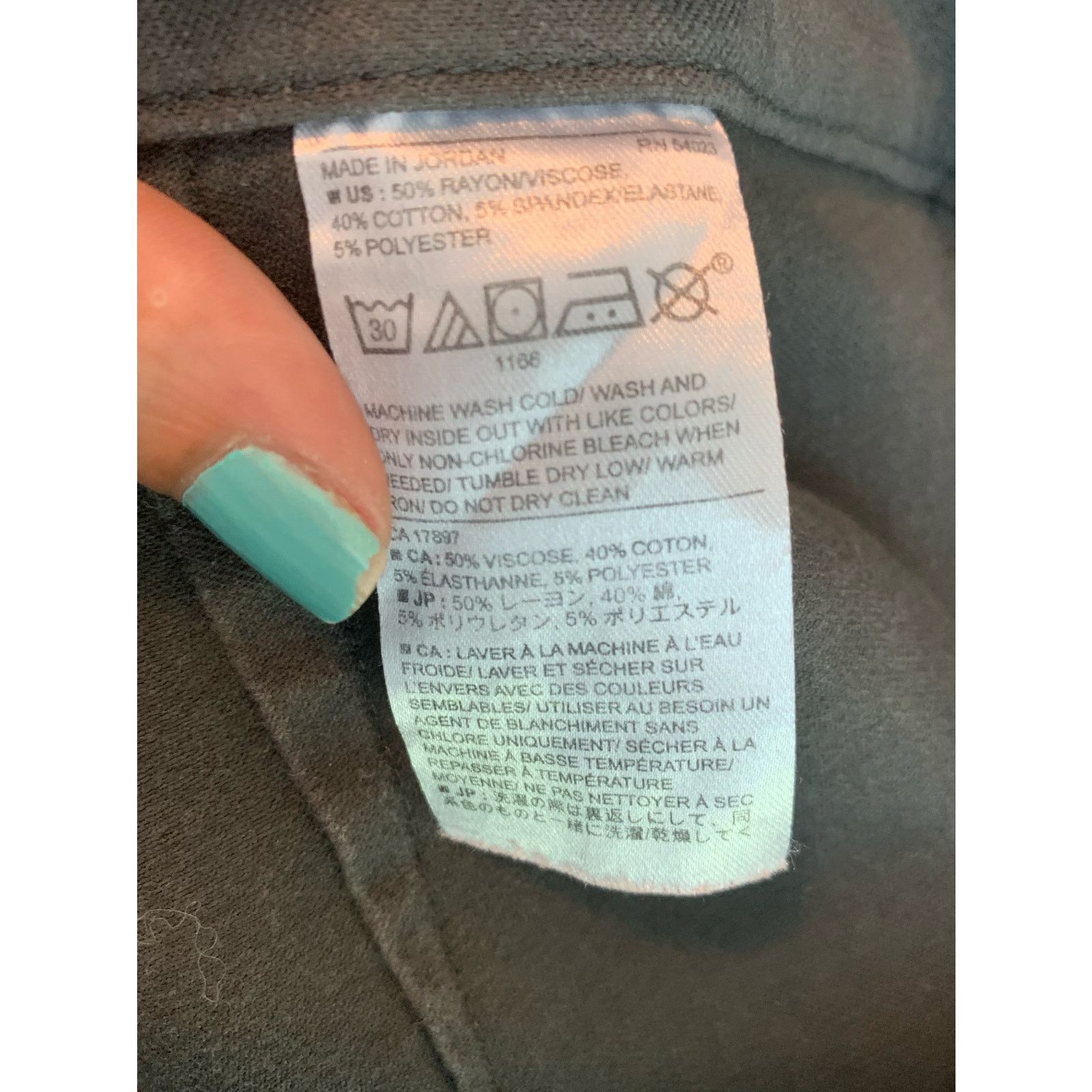 Banana Republic Banana Republic gray skinny pull on pants size 6 Size 28" / US 6 / IT 42 - 4 Thumbnail