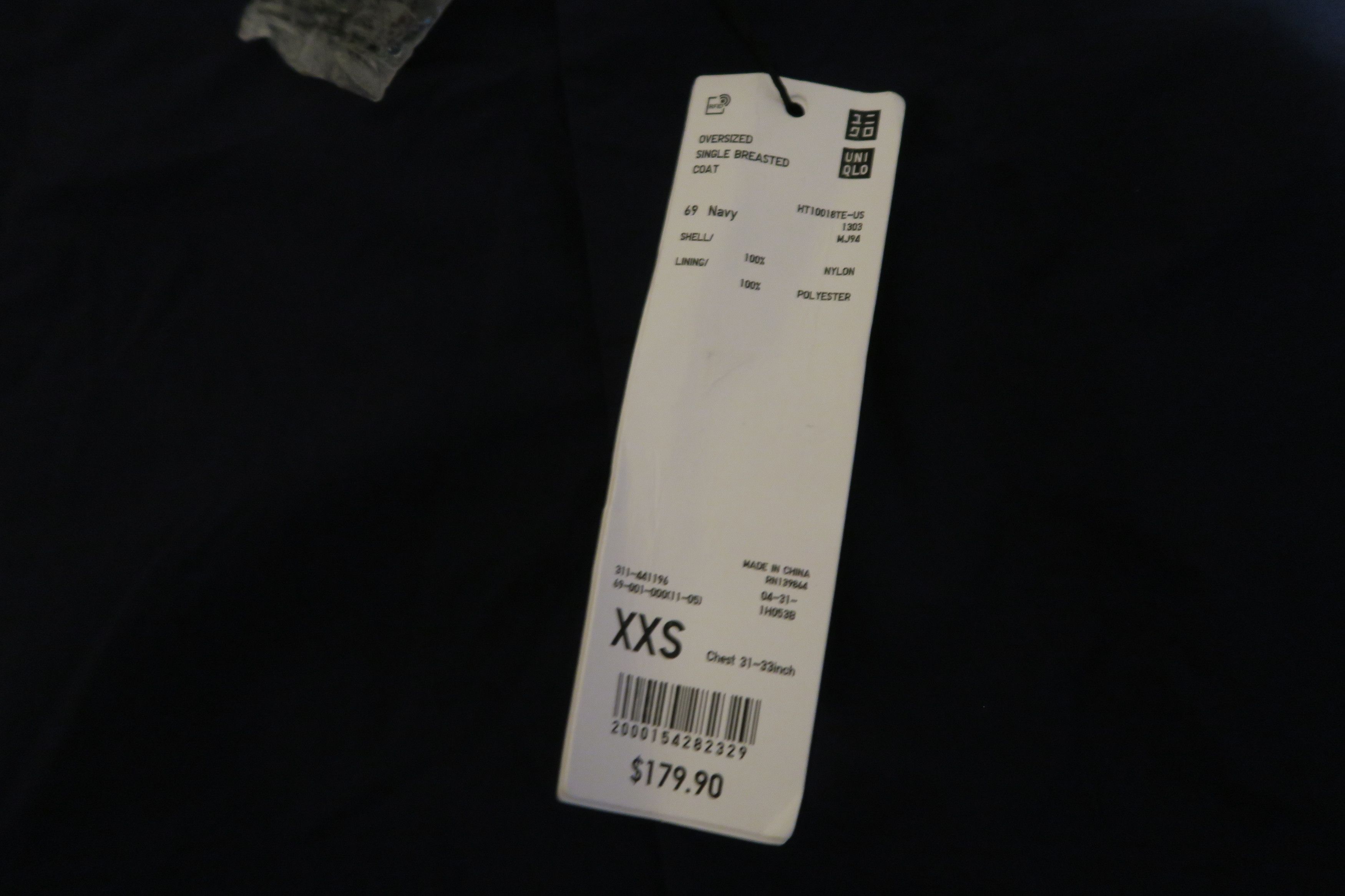 Jil Sander × Uniqlo UNIQLO J+ Jil Sander Oversized Single Breasted Coat 441196 Size US XXS / EU 40 - 3 Thumbnail