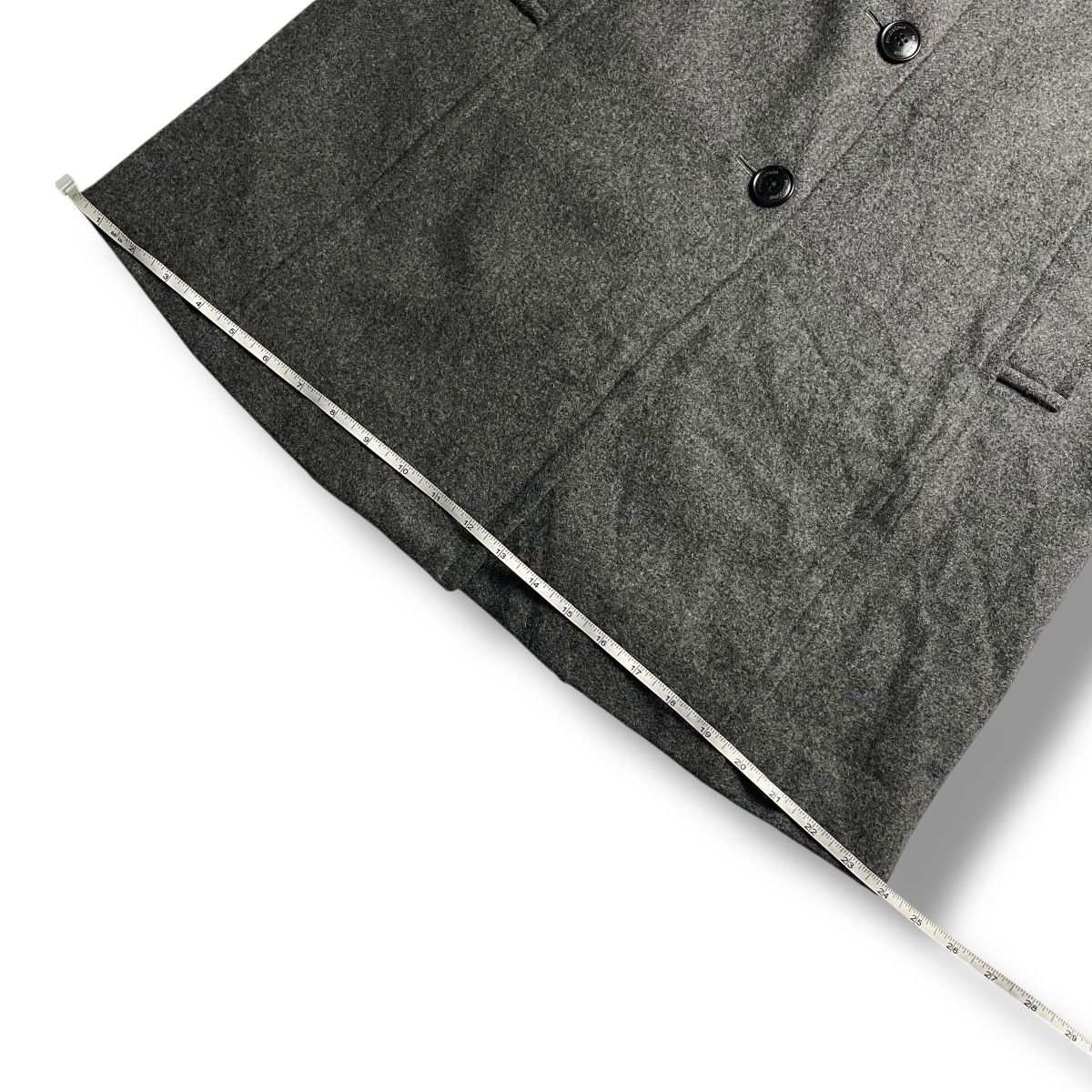Mackintosh MACKINTOSH PHILOSOPHY BUTTON UP WOOL LONG COAT Size M / US 6-8 / IT 42-44 - 8 Thumbnail