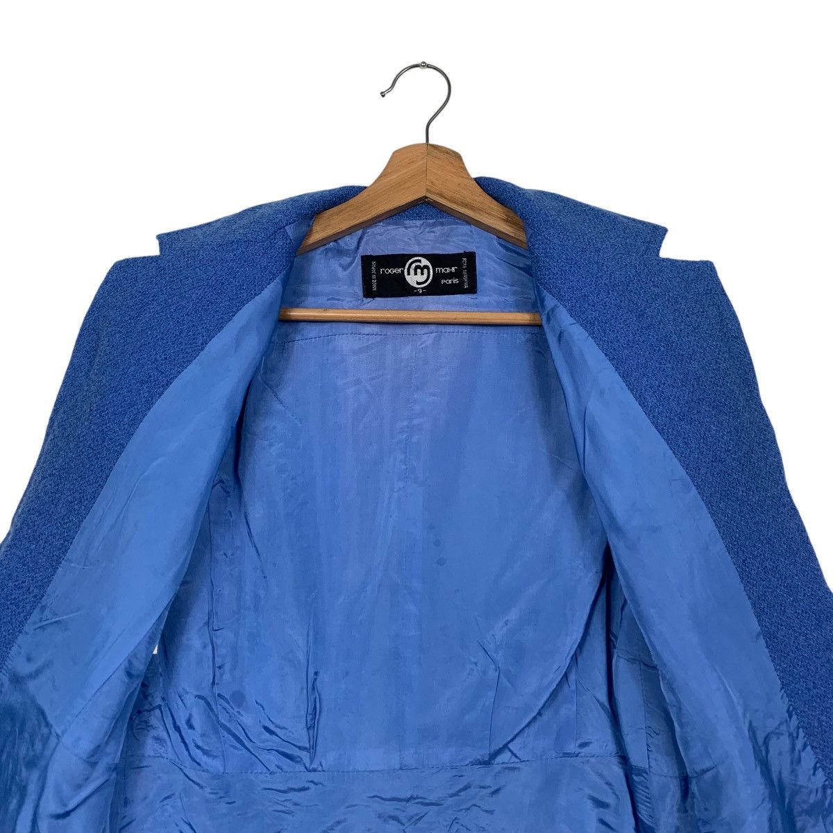 Japanese Brand ROGER MAHR Paris Roma Iwashima Blazer Jacket #2876-C130 Size M / US 6-8 / IT 42-44 - 11 Thumbnail