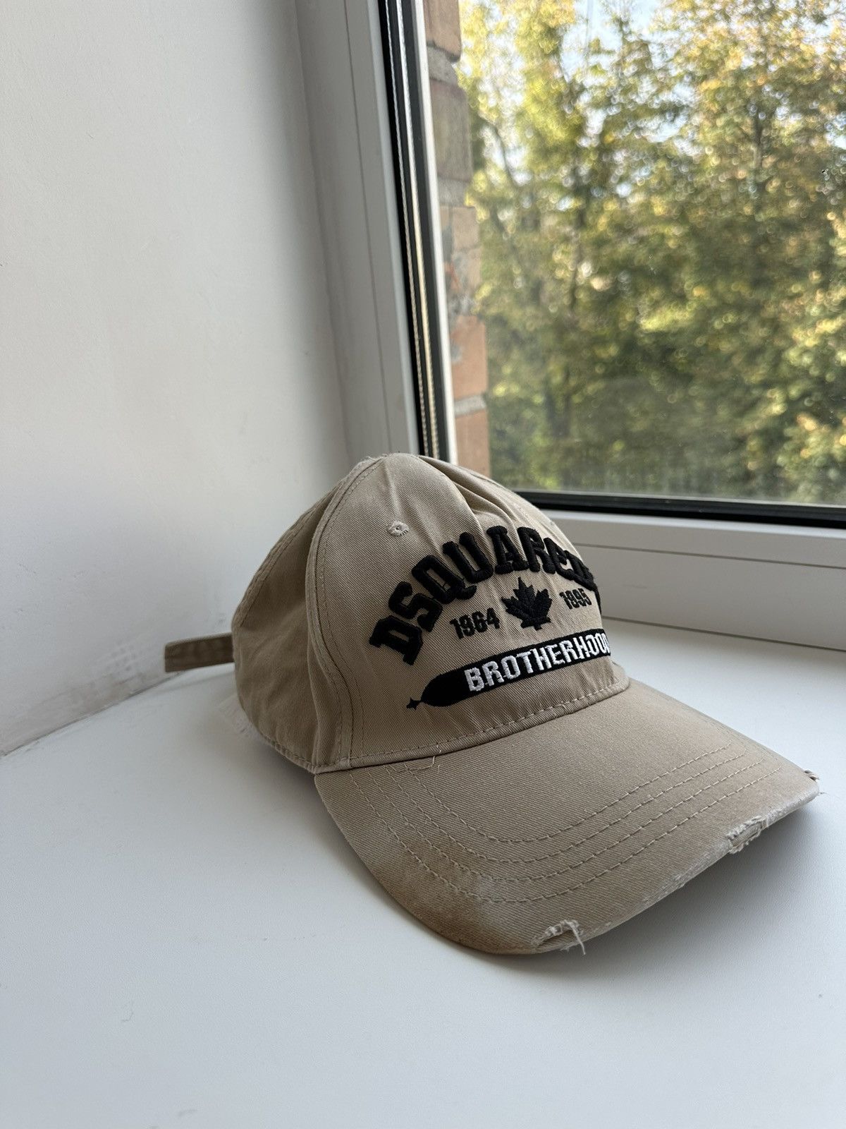 Dsquared2 Vintage Distressed Dsquared2 Cap Big Logo Size ONE SIZE - 3 Thumbnail
