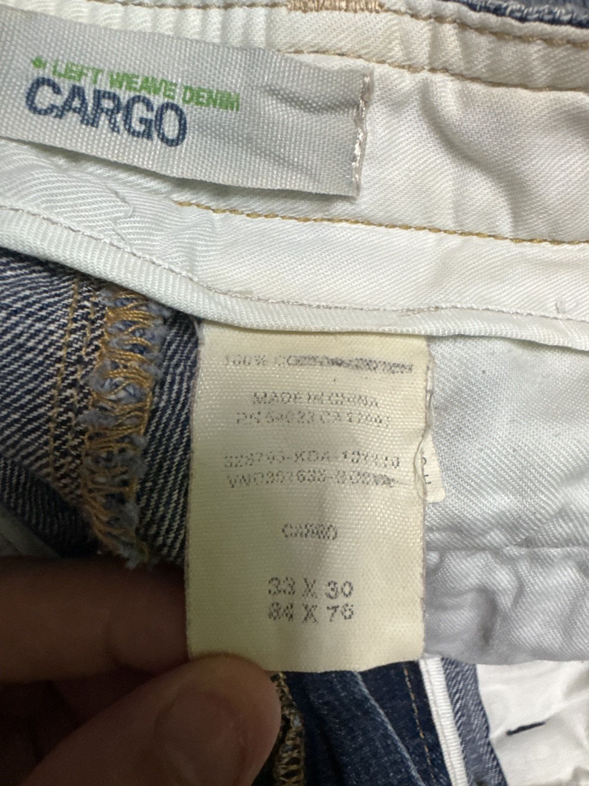 Gap Cargo GAP Multipocket Distressed Denim Pants Size US 33 - 18 Thumbnail