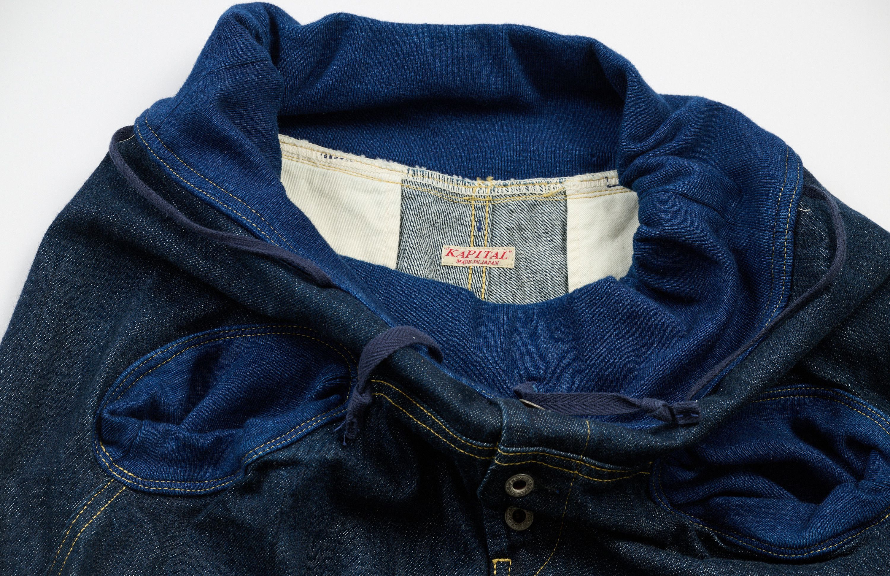 Kapital Kapital 11.5oz Denim Sarouel Nouvelle Pants — Size 1 Size US 26 / EU 42 - 4 Thumbnail