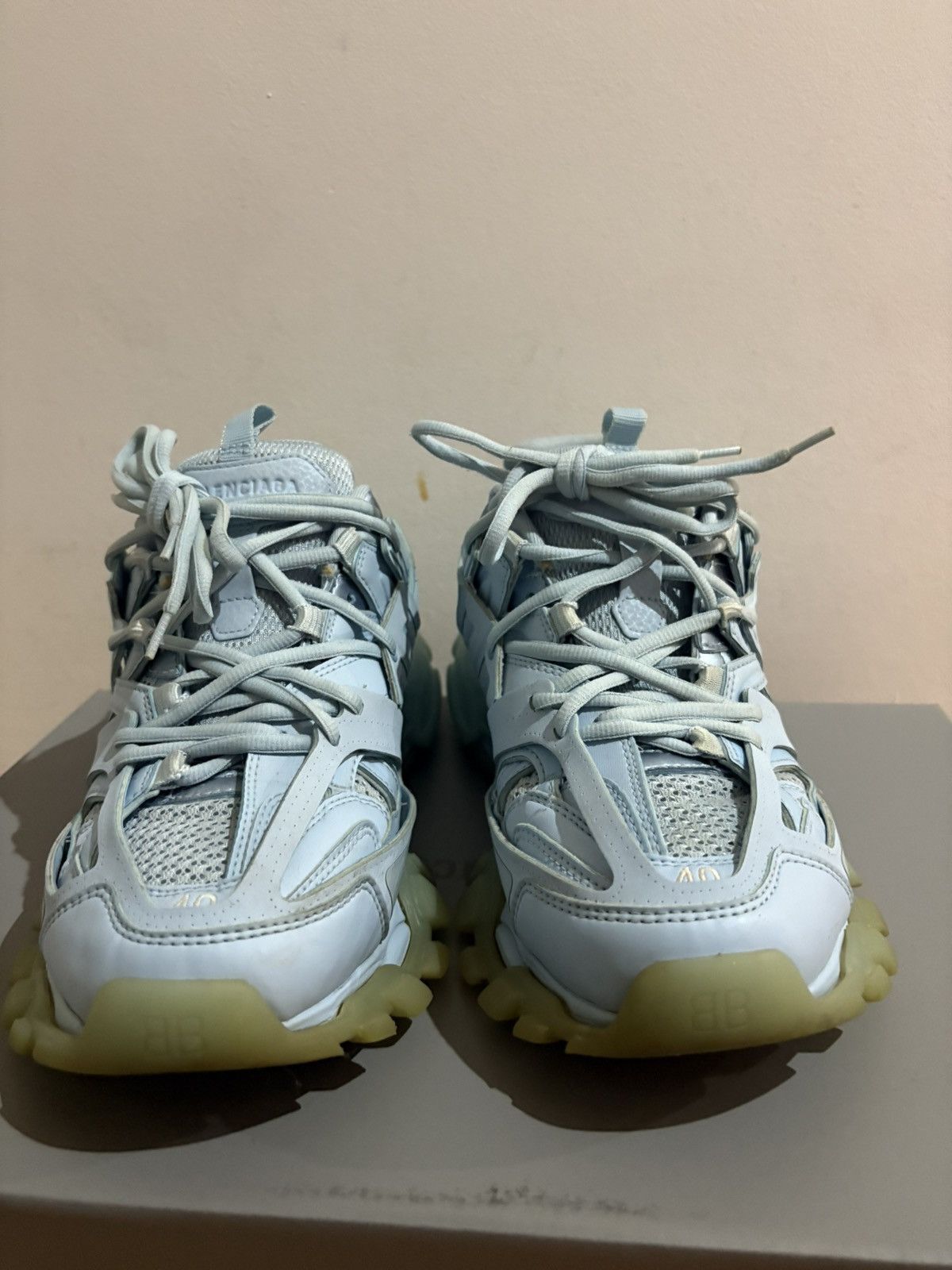 Balenciaga Balenciaga Track baby blue size 40 Size US 7 / EU 40 - 4 Thumbnail