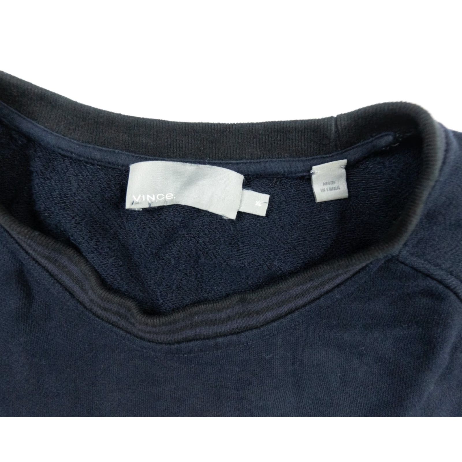 Vince Vince Men's Sweatshirt XLarge Blue Crewneck Pullover Outdoor Fleece Size US XL / EU 56 / 4 - 6 Thumbnail