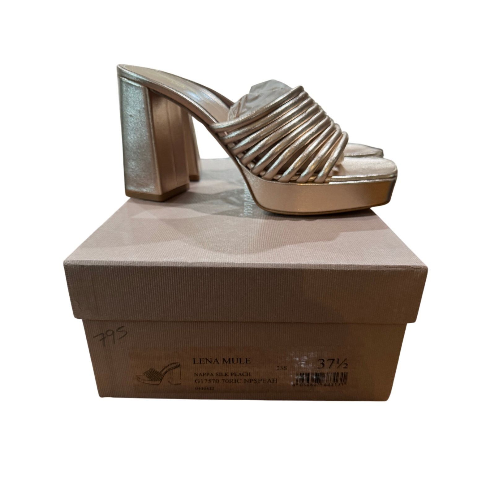 Gianvito Rossi Gianvito Rossi Lena Mule 85 Nappa Leather sz. 37.5 EU Size US 7.5 / IT 37.5 - 6 Thumbnail