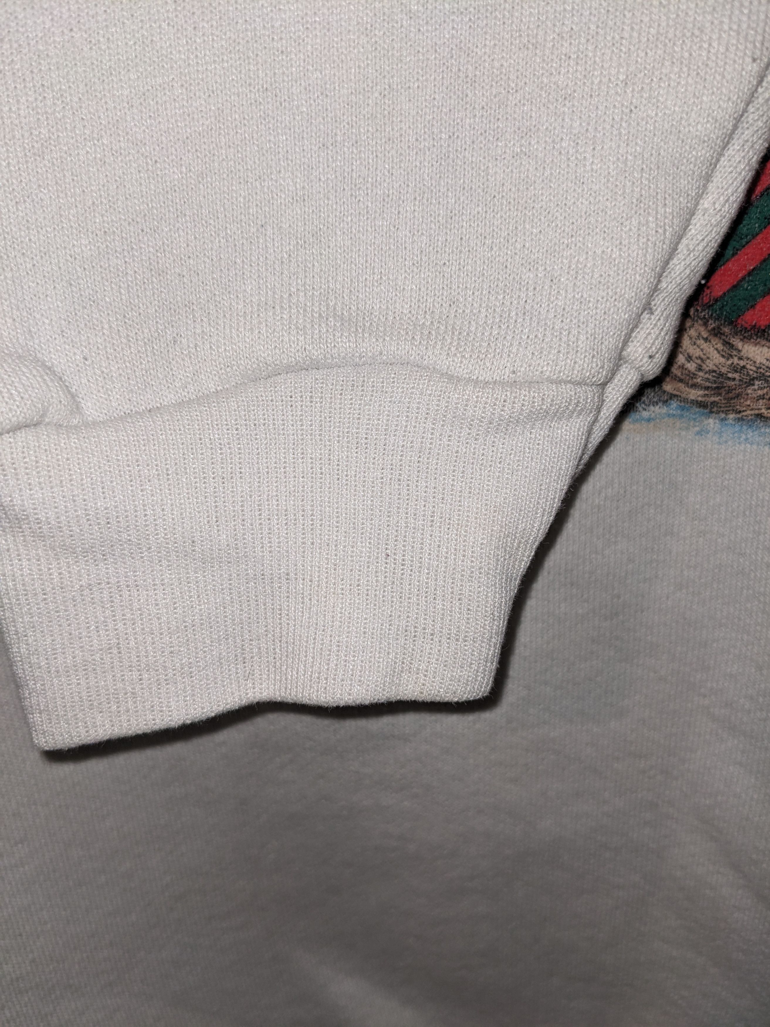 Nikon × Vintage Vintage 90s Christmas Cat Kitten Persian Nikon Sweatshirt Size US L / EU 52-54 / 3 - 10 Thumbnail