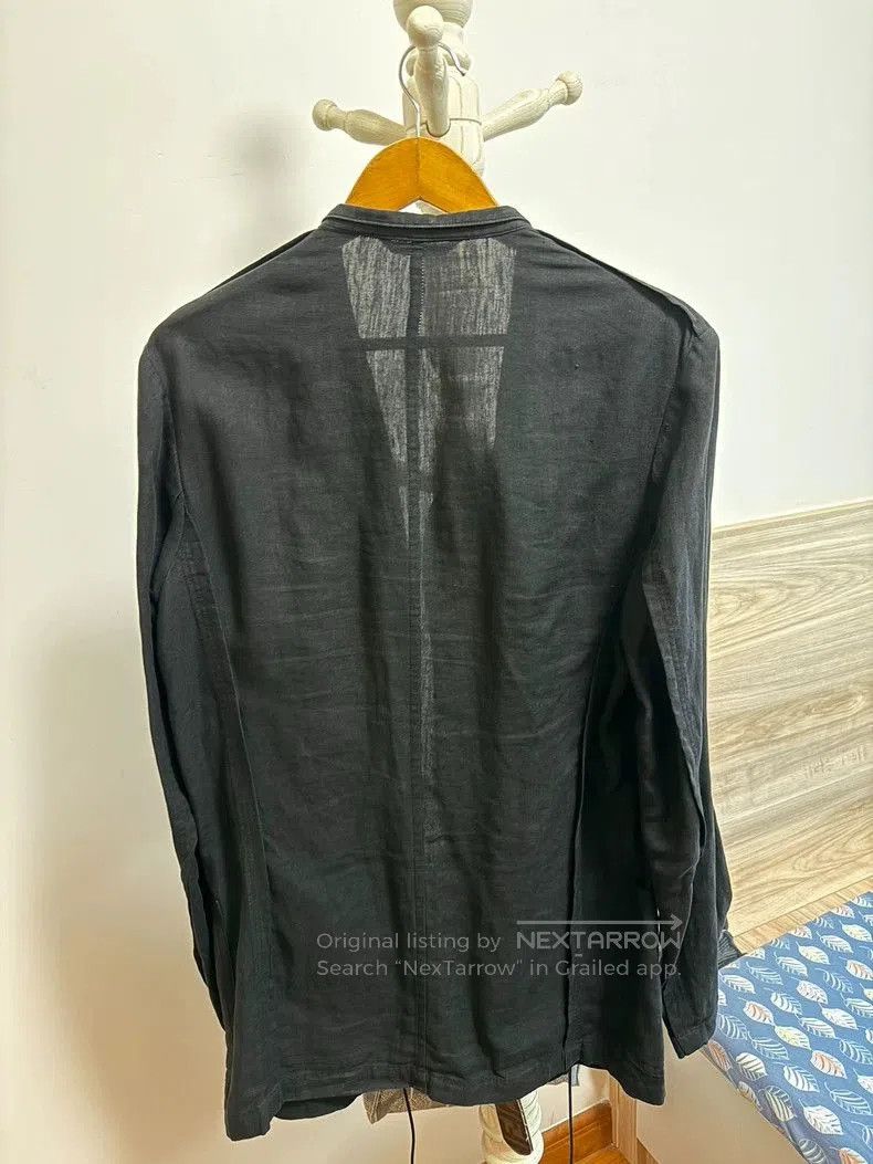 Yohji Yamamoto Yohji Yamamoto Linen Blazer Coat. Size US M / EU 48-50 / 2 - 2 Thumbnail