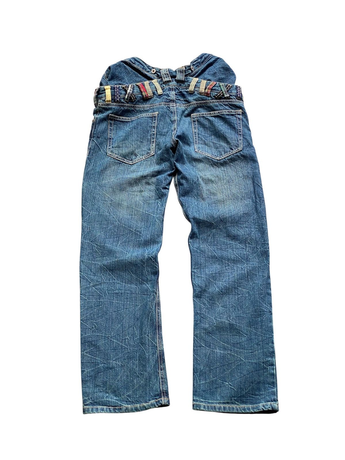 Japanese Brand JAPANESE BRAND DOUBLE WAIST WHISKER Size US 32 / EU 48 - 2 Thumbnail