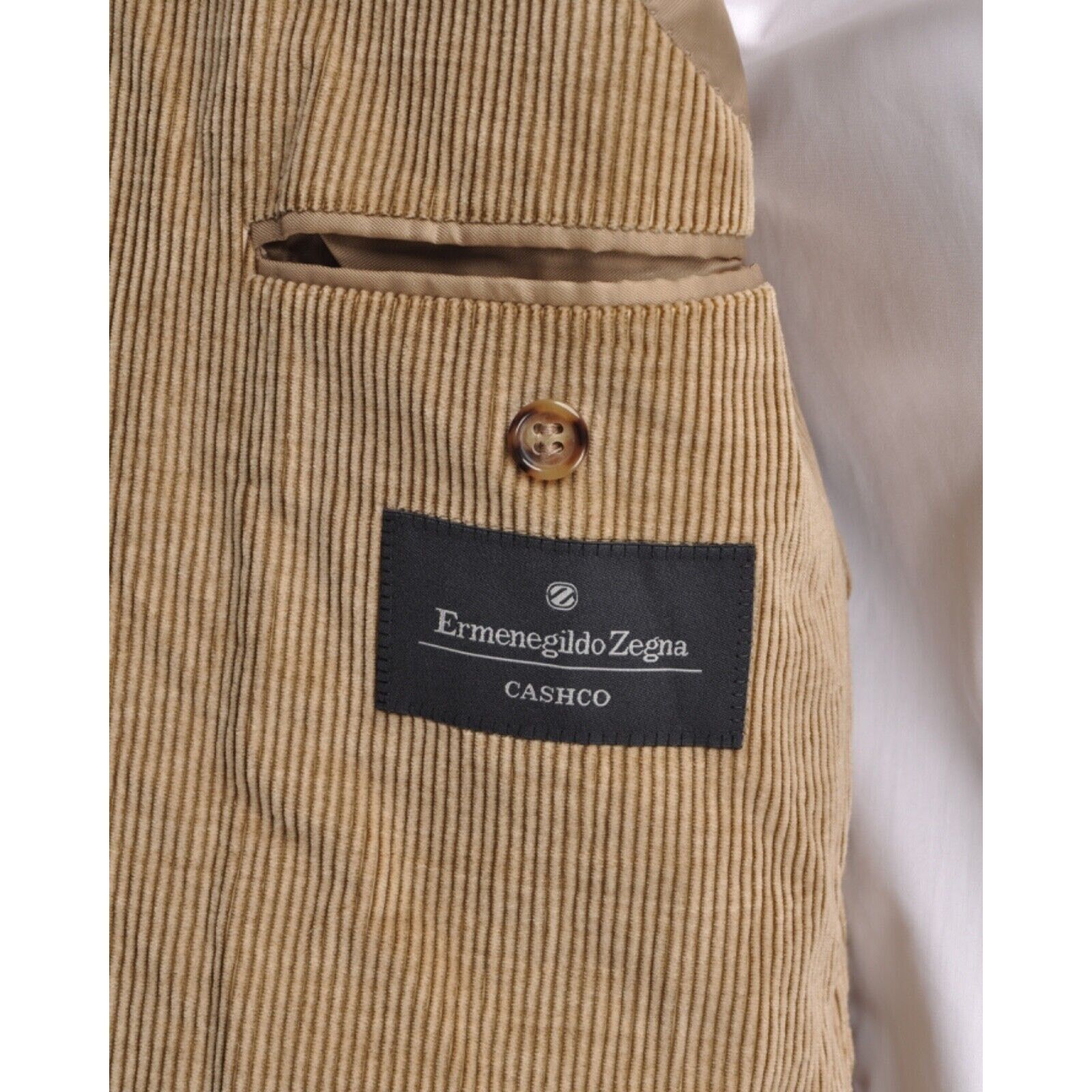 Ermenegildo Zegna Mens ERMENEGILDO ZEGNA Cashmere Suit Blazer Trousers EU 48 M Size 48R - 10 Thumbnail
