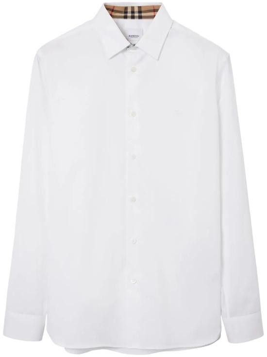 Burberry BURBERRY Men Long Tops 8071465 WHITE Size US L / EU 52-54 / 3 - 1 Preview
