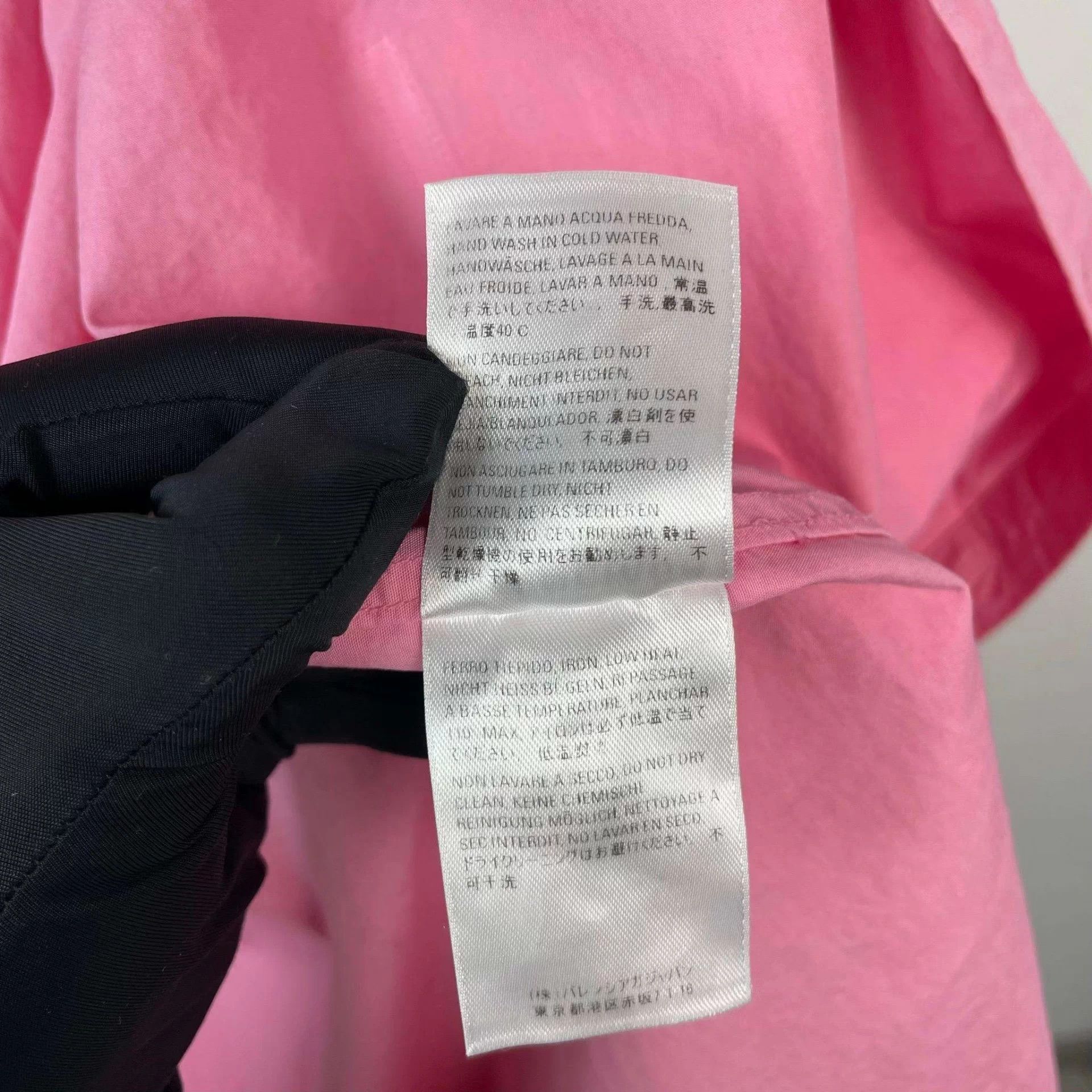 Balenciaga Balenciaga Pink Oxford Mid-Length Shirt 36 A Size XS / US 0-2 / IT 36-38 - 6 Thumbnail