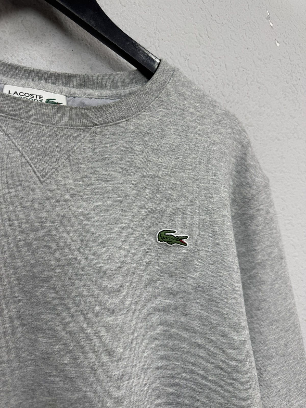 Lacoste Vintage Lacoste Hoodie Y2k Streetwear Sweatshirt Size US XL / EU 56 / 4 - 3 Thumbnail